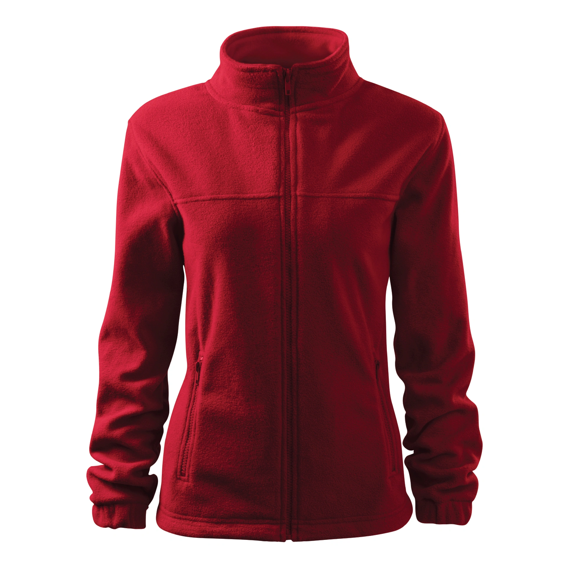 Реглан флісовий на блискавці Jacket 280 woman - malboro red / 2XL