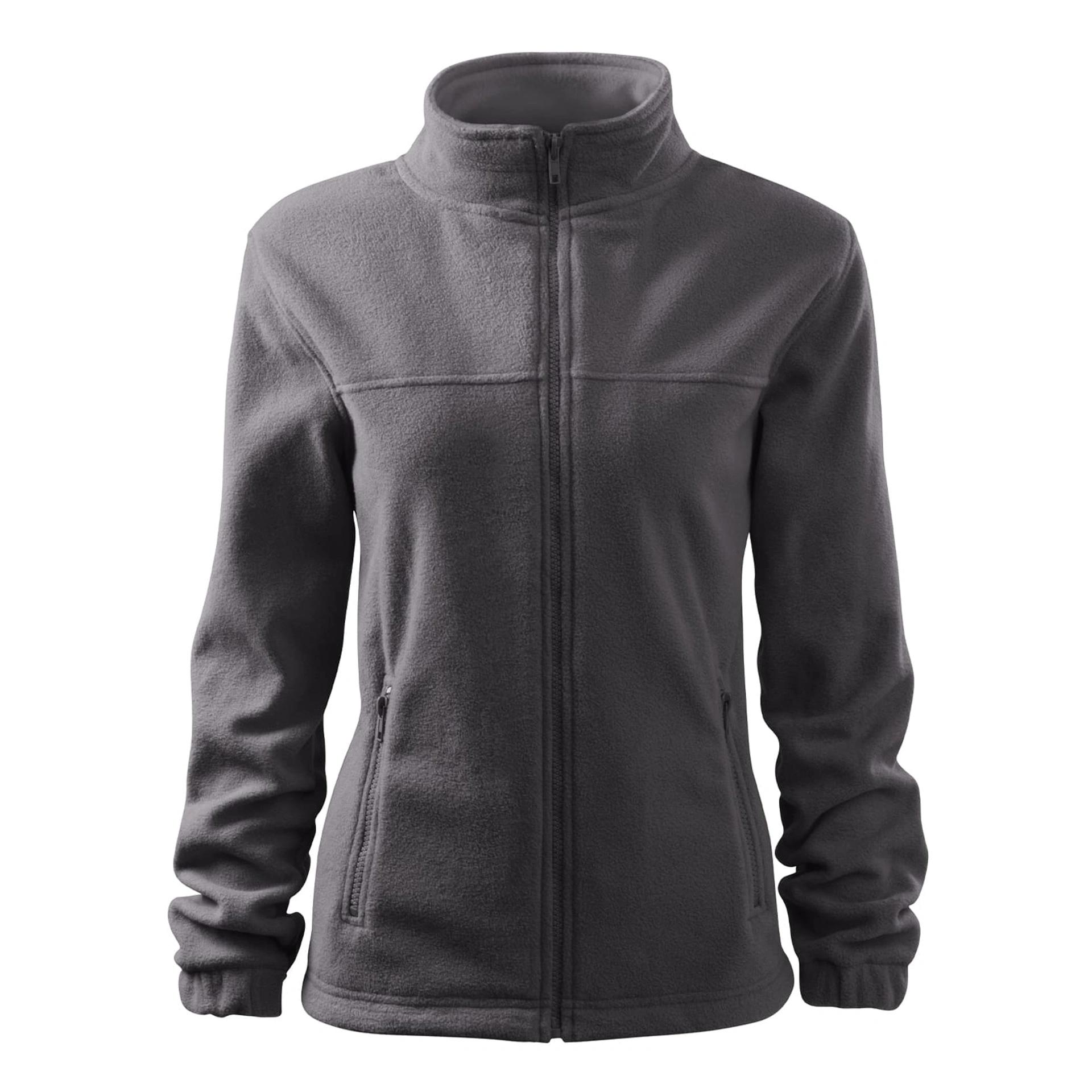 Реглан флісовий на блискавці Jacket 280 woman - steel gray / 2XL