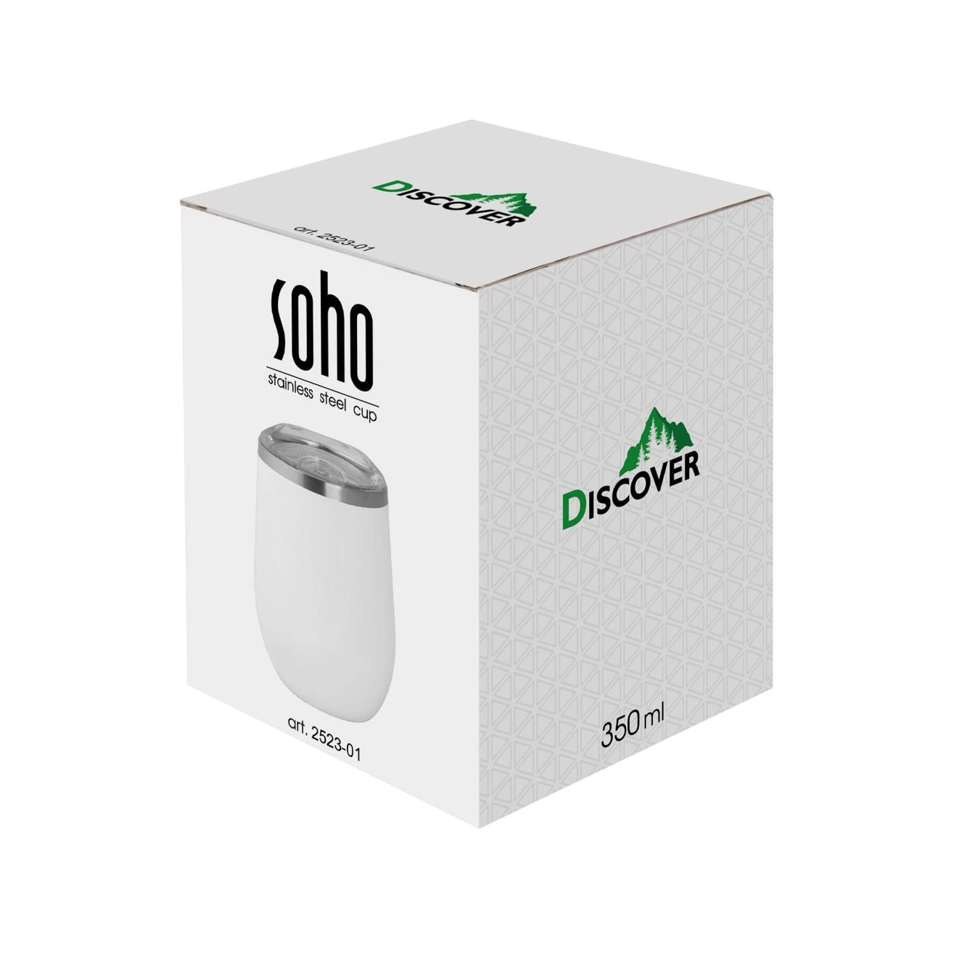 Термочашка Soho 2, TM Discover - білий