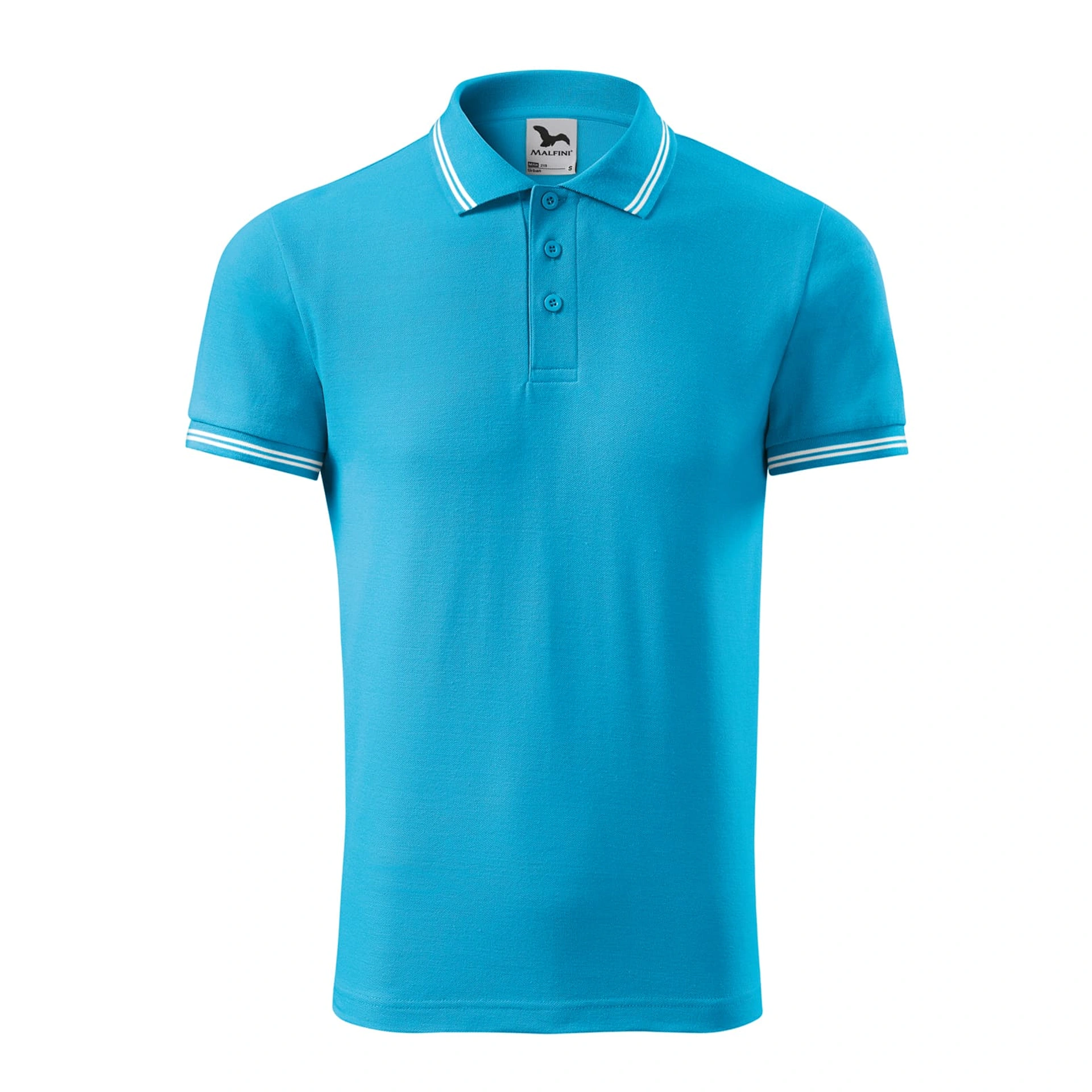 Поло Urban 200, TM Malfini - blue atoll / 2XL
