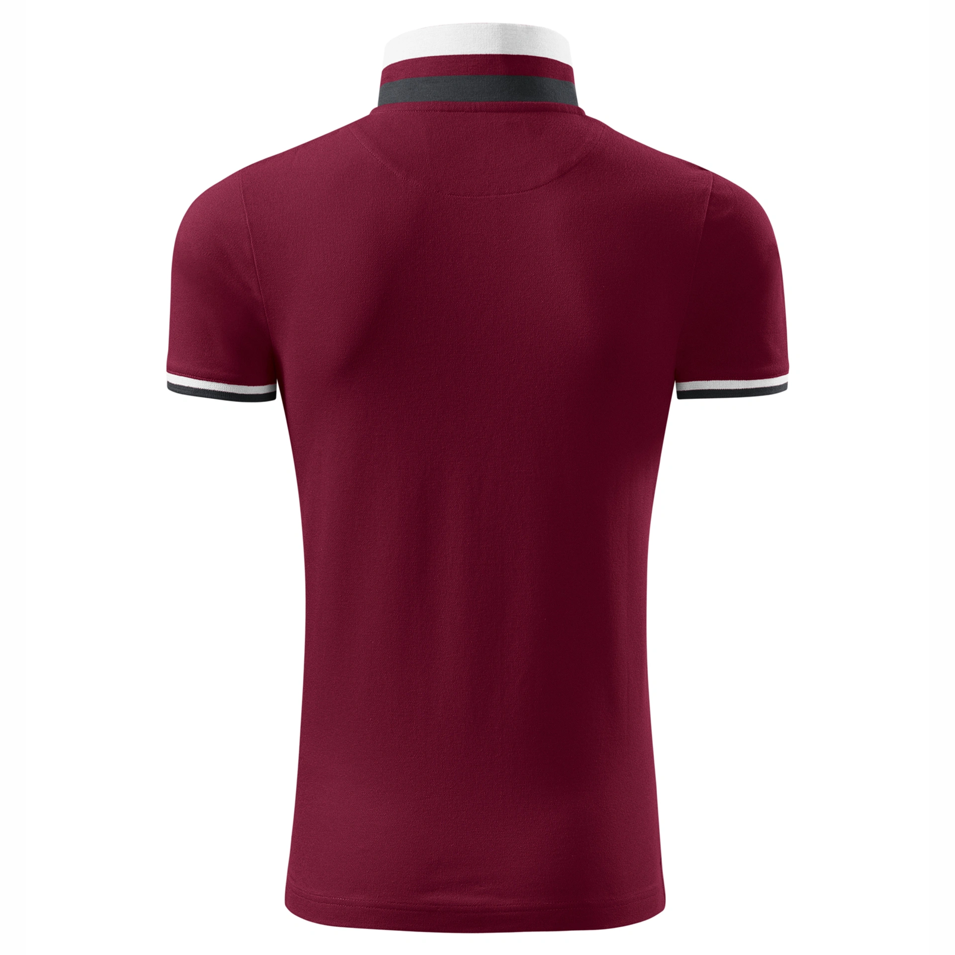 Поло Collar Up 215, TM Malfini - garnet / 2XL