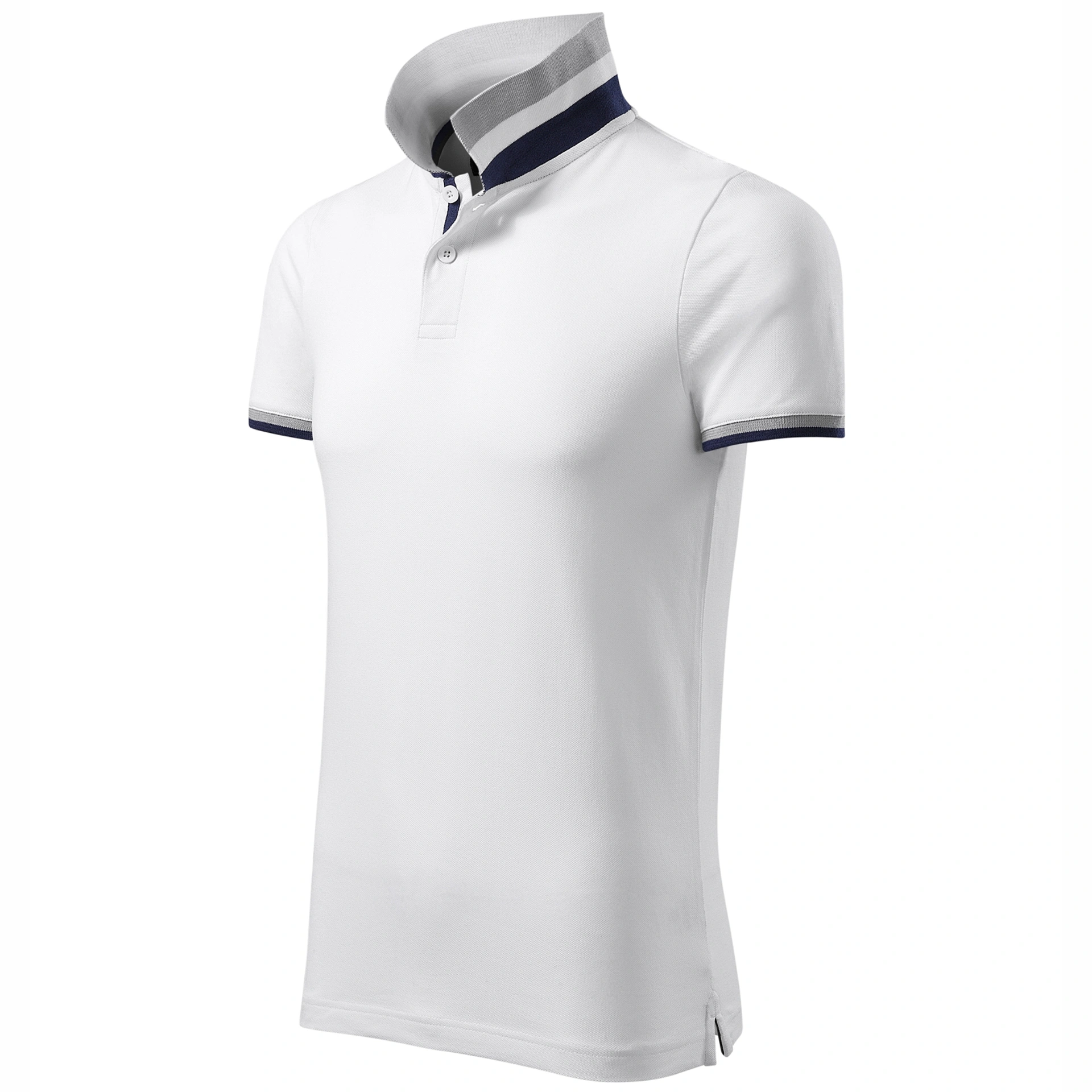 Поло Collar Up 215, TM Malfini - white / 2XL