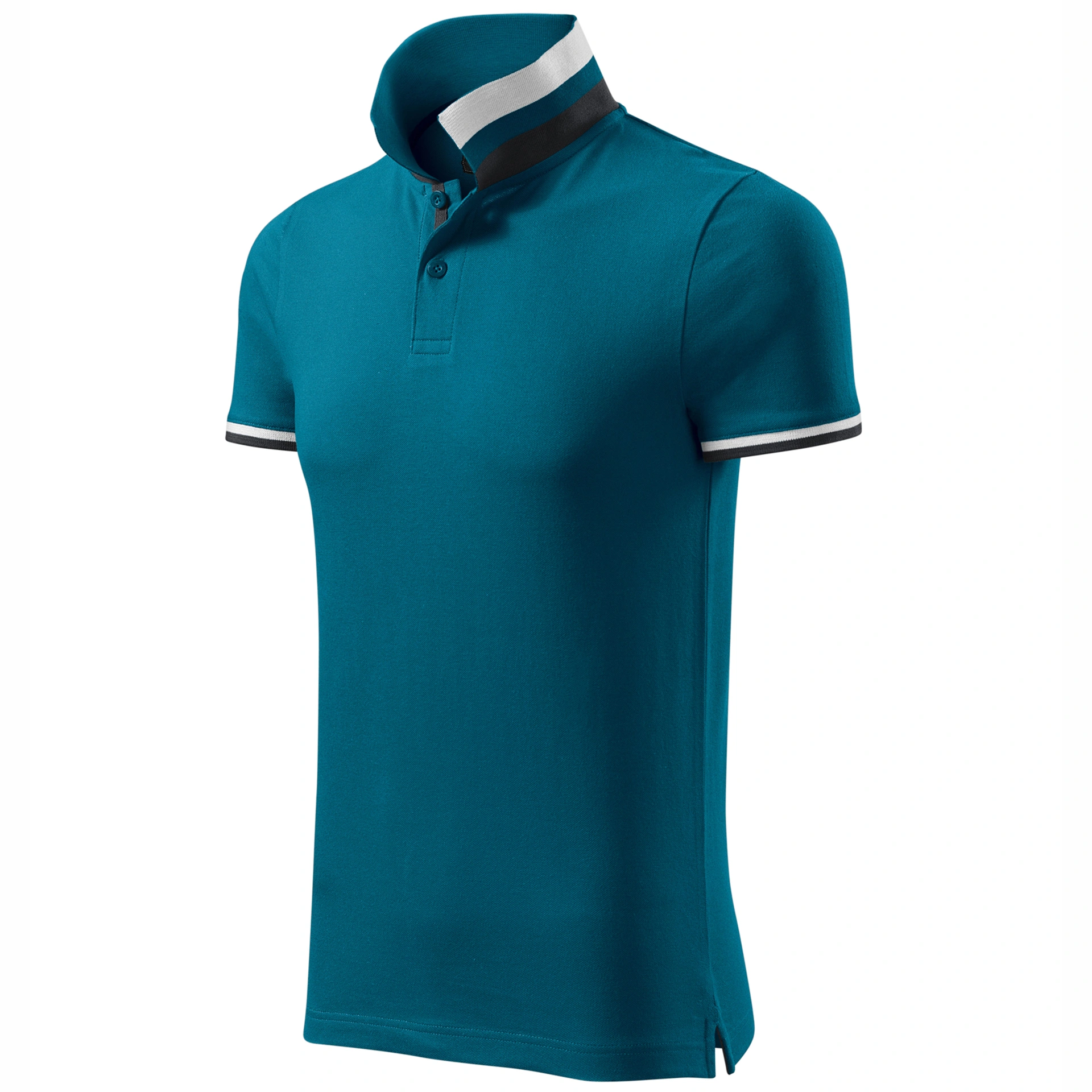 Поло Collar Up 215, TM Malfini - petrol blue / 2XL