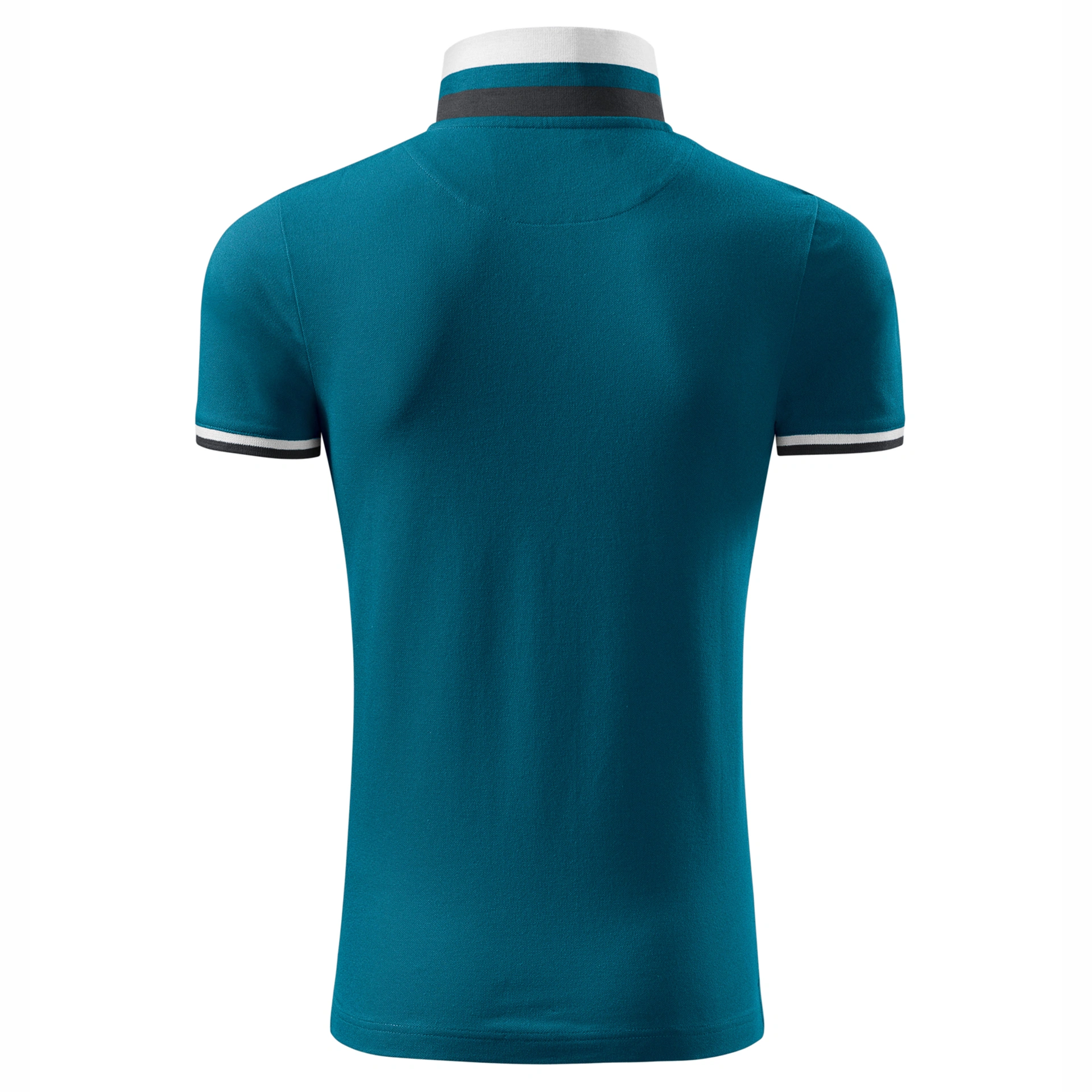 Поло Collar Up 215, TM Malfini - petrol blue / 2XL