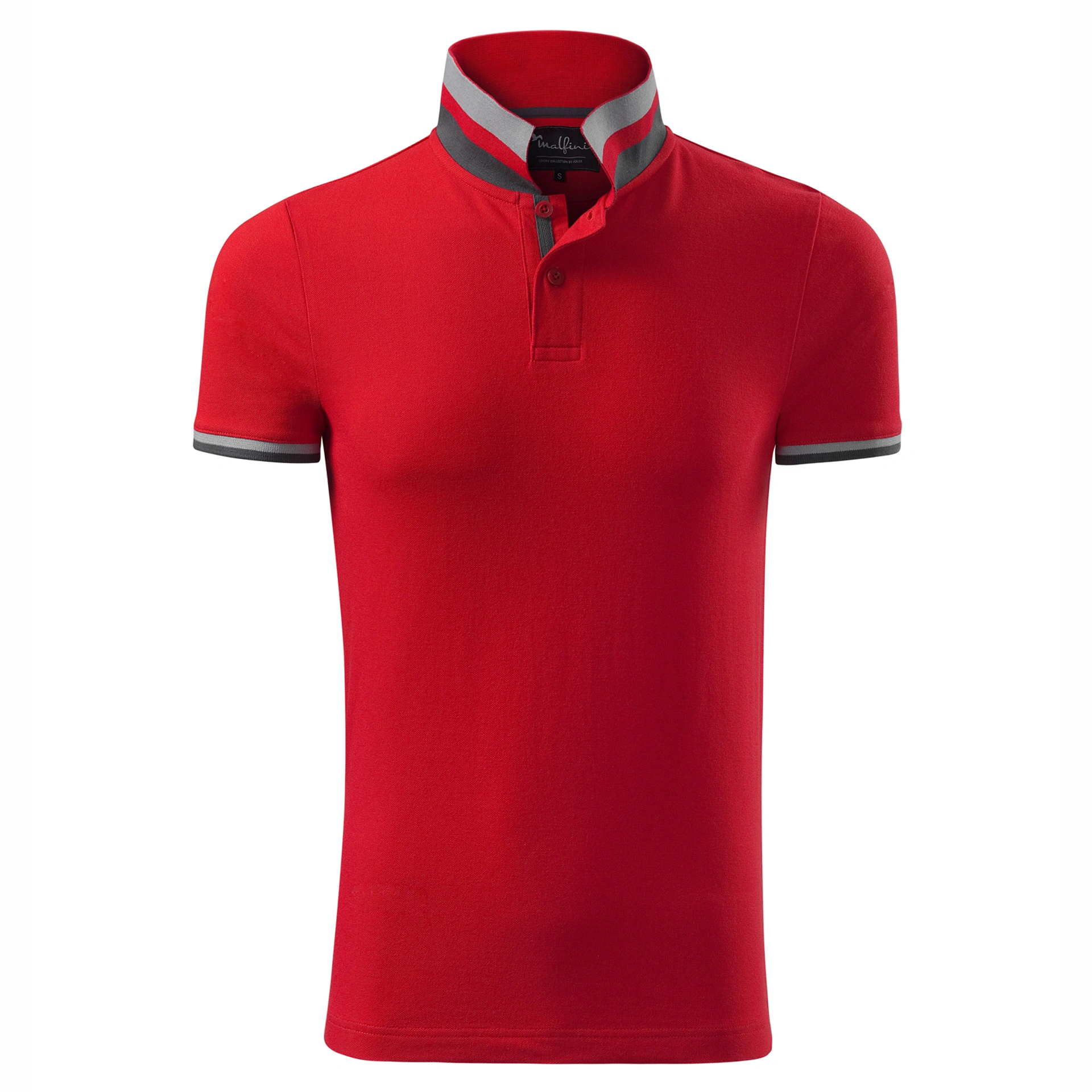 Поло Collar Up 215, TM Malfini - formula red / 2XL