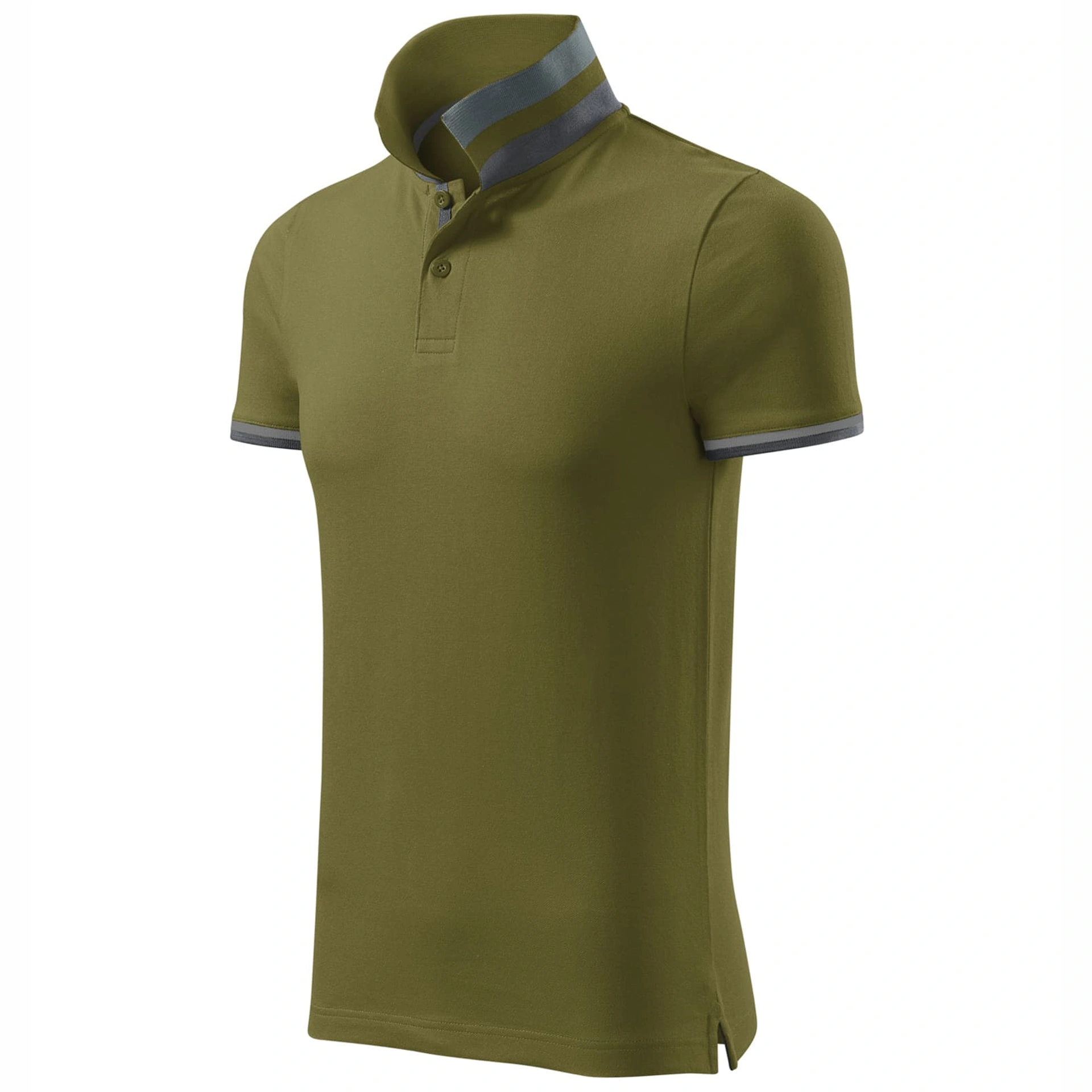 Поло Collar Up 215, TM Malfini - avocado green / 2XL