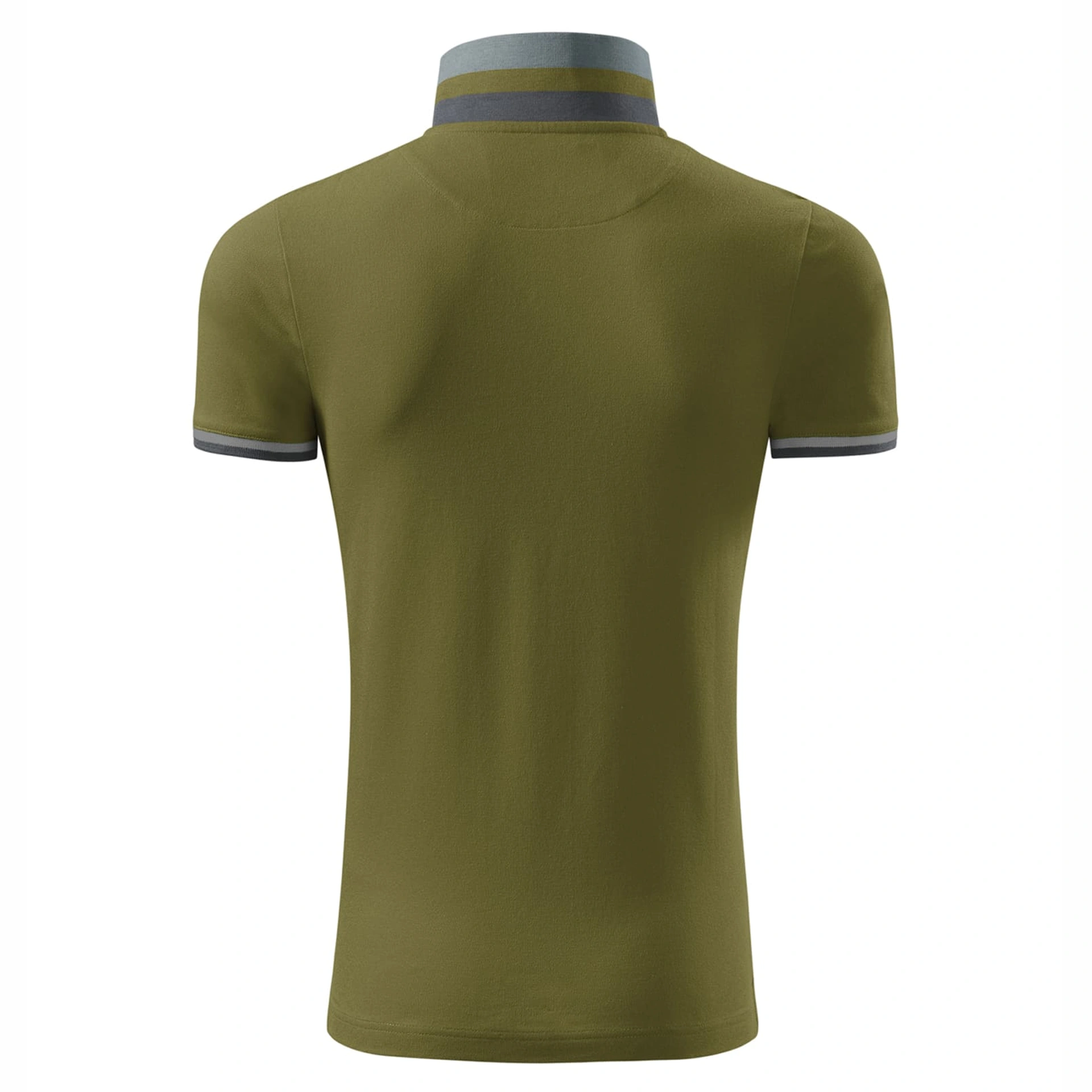 Поло Collar Up 215, TM Malfini - avocado green / 2XL