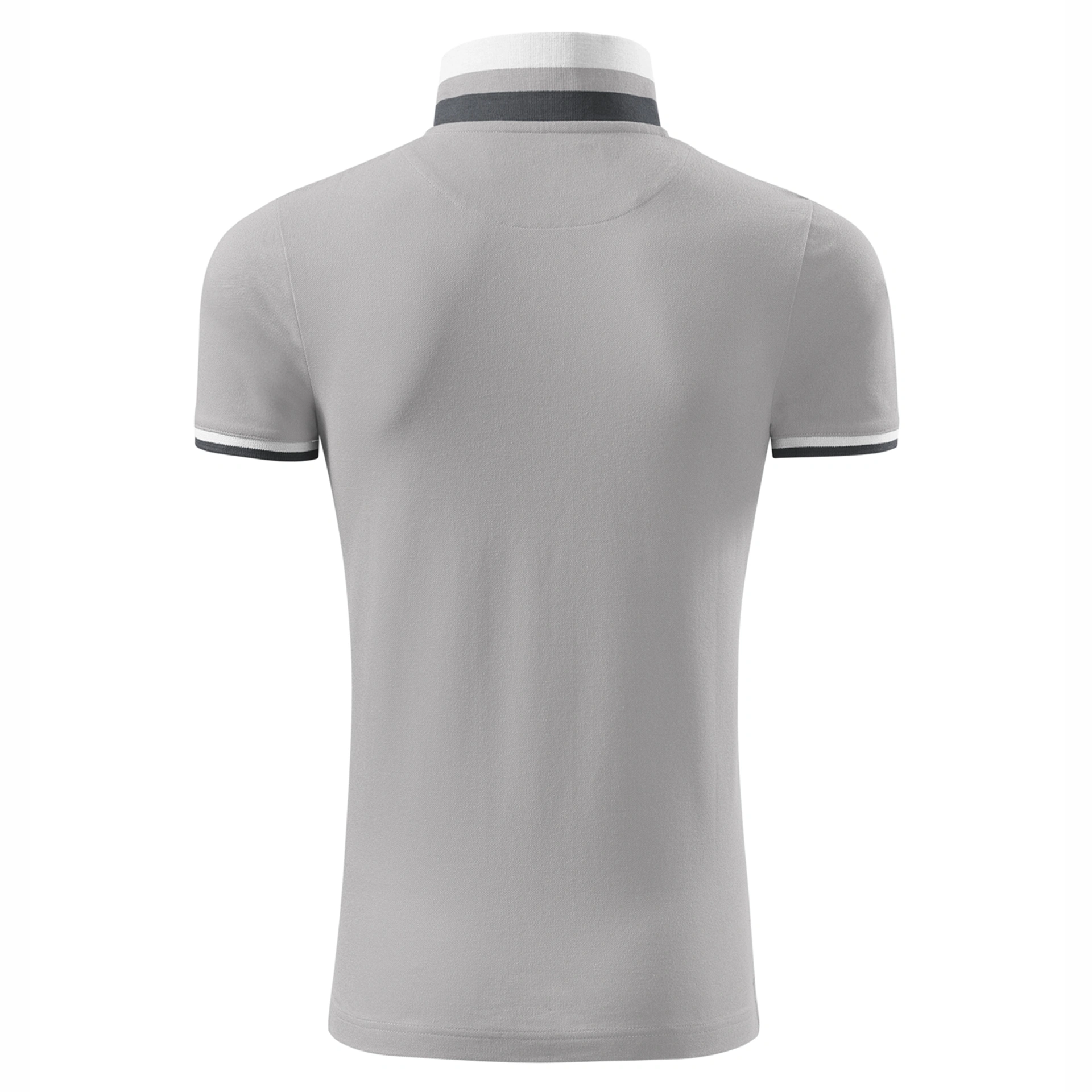 Поло Collar Up 215, TM Malfini - silver grey / 2XL