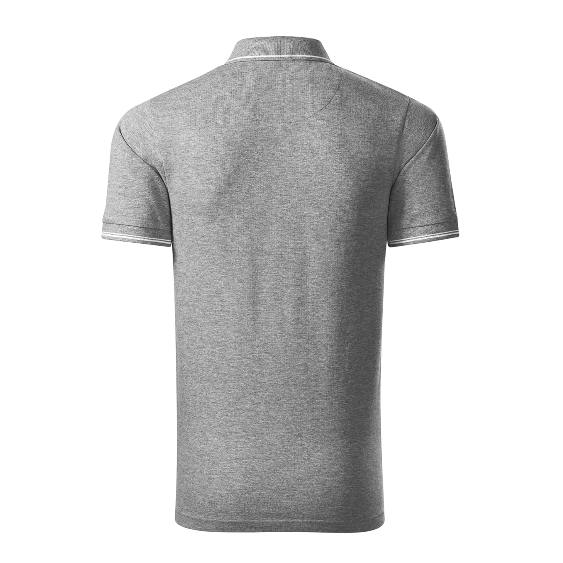 Поло Perfection Plain - dark grey melange / 2XL