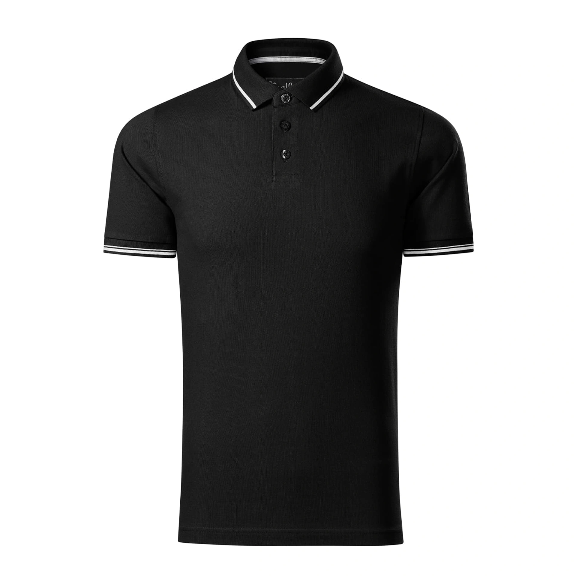 Поло Perfection Plain - black / 2XL