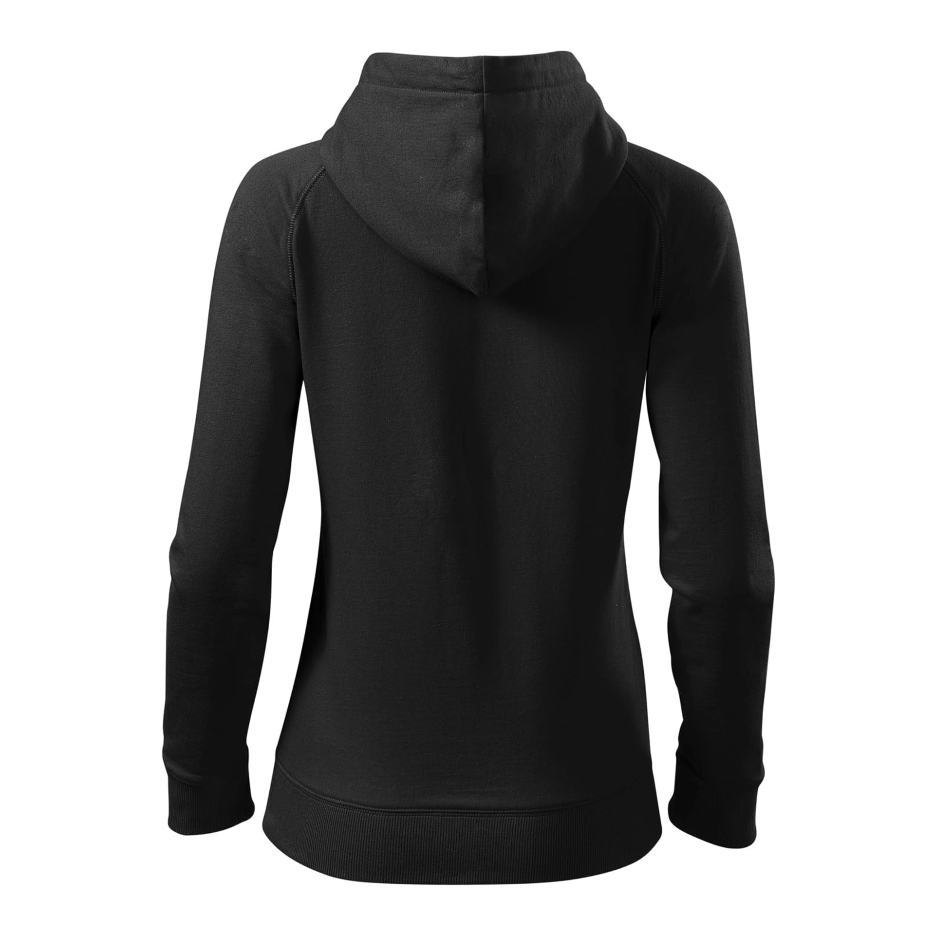 Реглан жіночий на блискавці Voyage 320, TM Malfini - black / 2XL