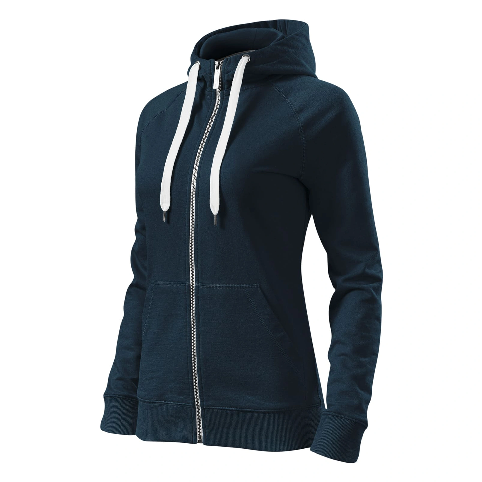 Реглан жіночий на блискавці Voyage 320, TM Malfini - navy blue / 2XL