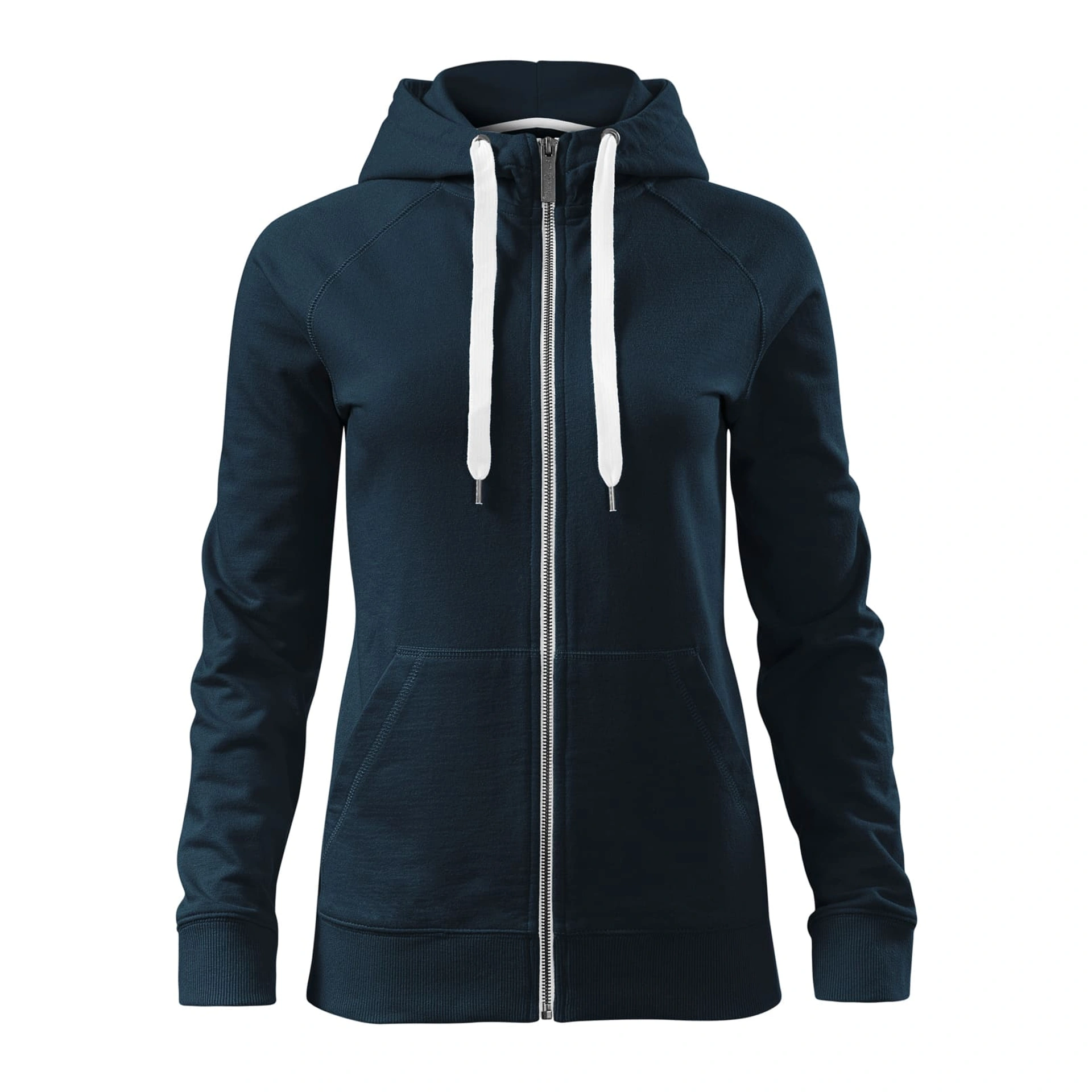 Реглан жіночий на блискавці Voyage 320, TM Malfini - navy blue / 2XL