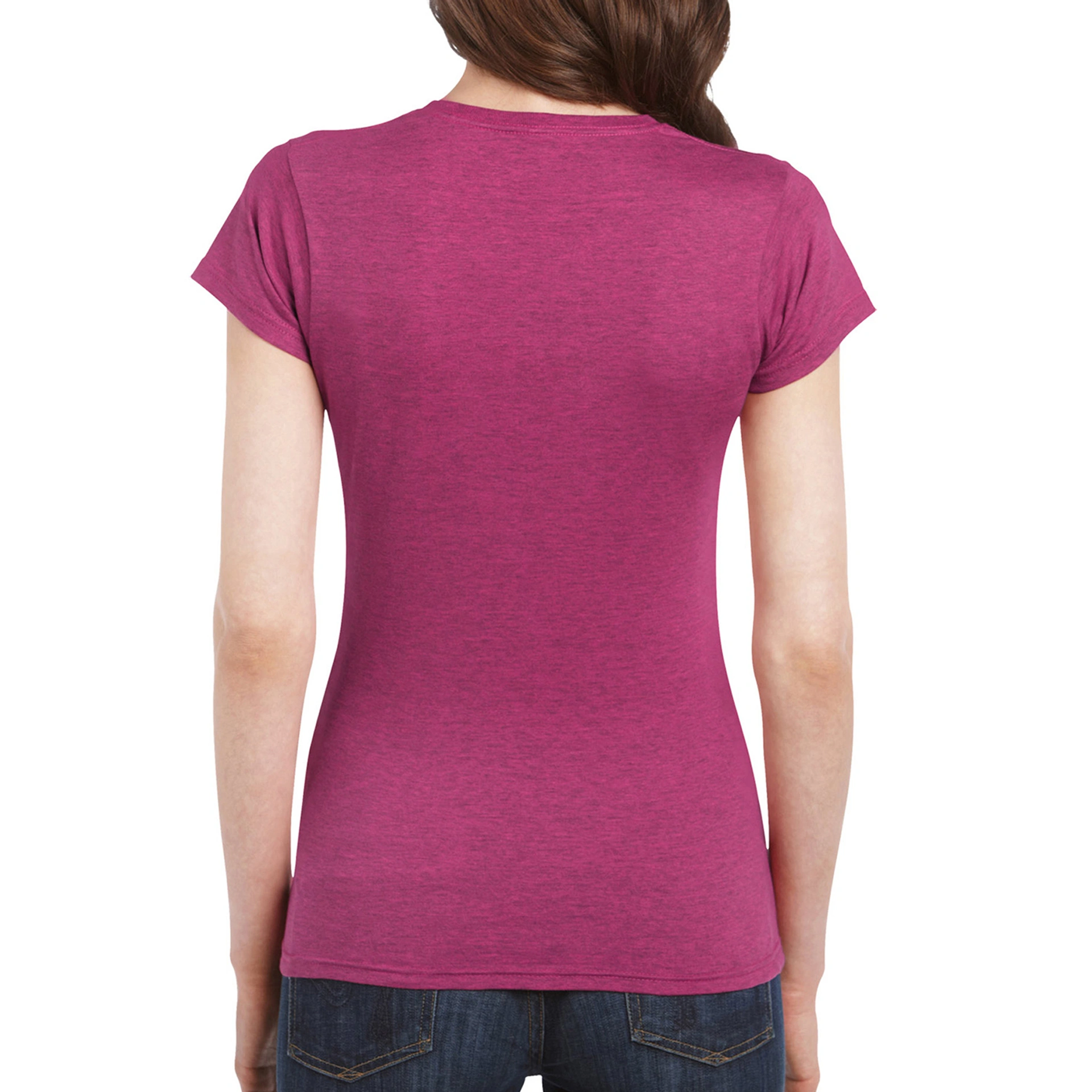 Футболка жіноча SoftStyle 153 - antique heliconia / 2XL