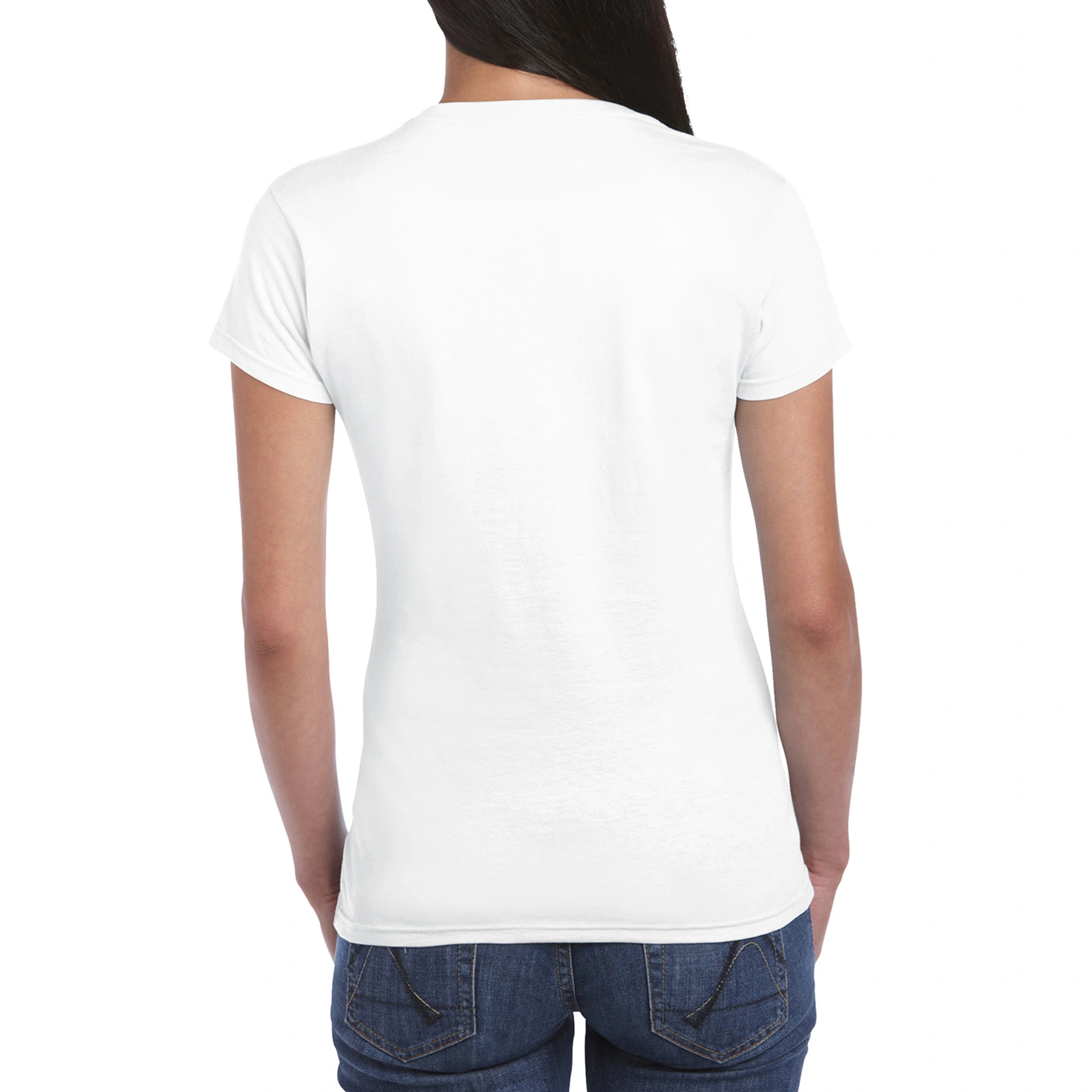 Футболка жіноча SoftStyle 153 - white / 2XL