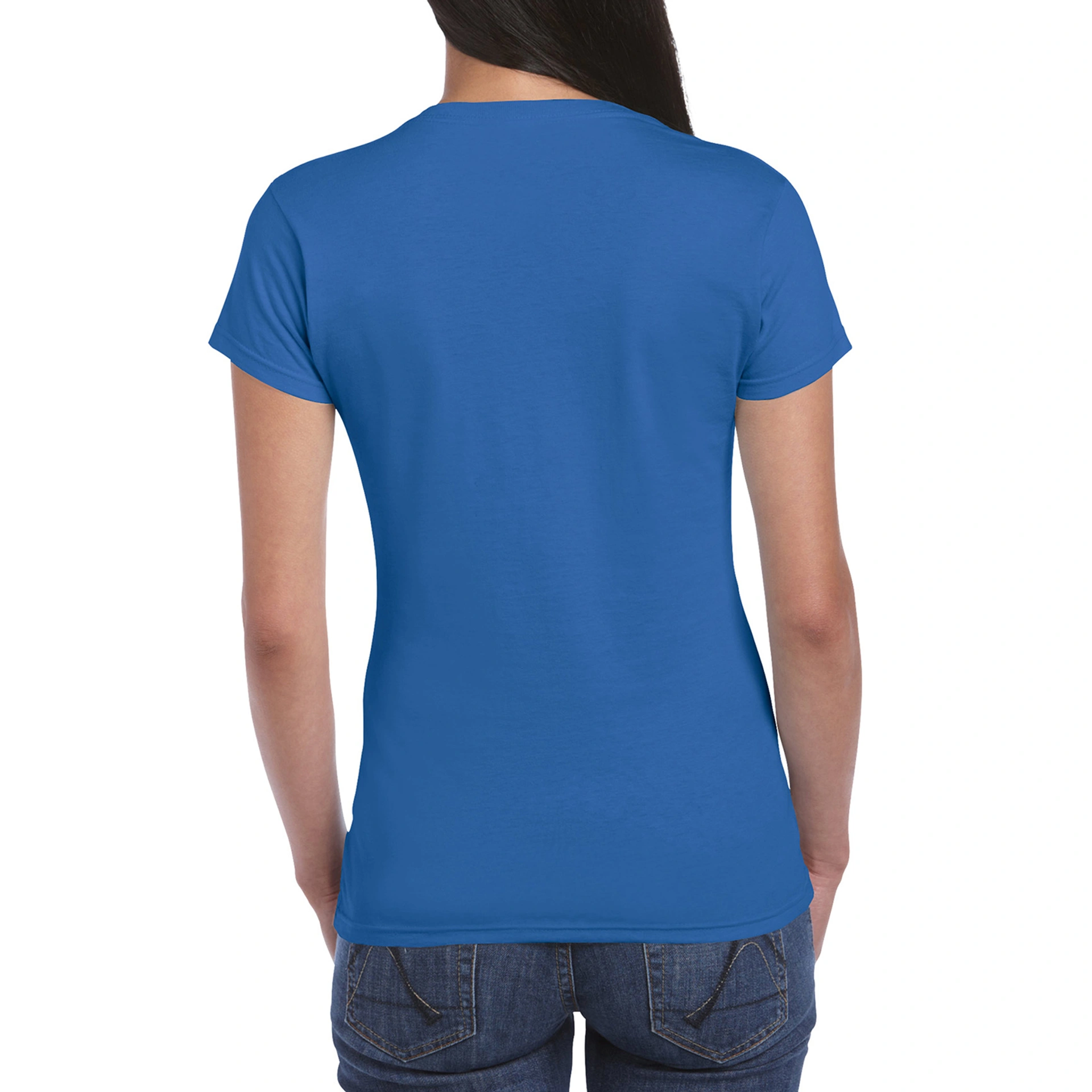 Футболка жіноча SoftStyle 153 - royal / 2XL