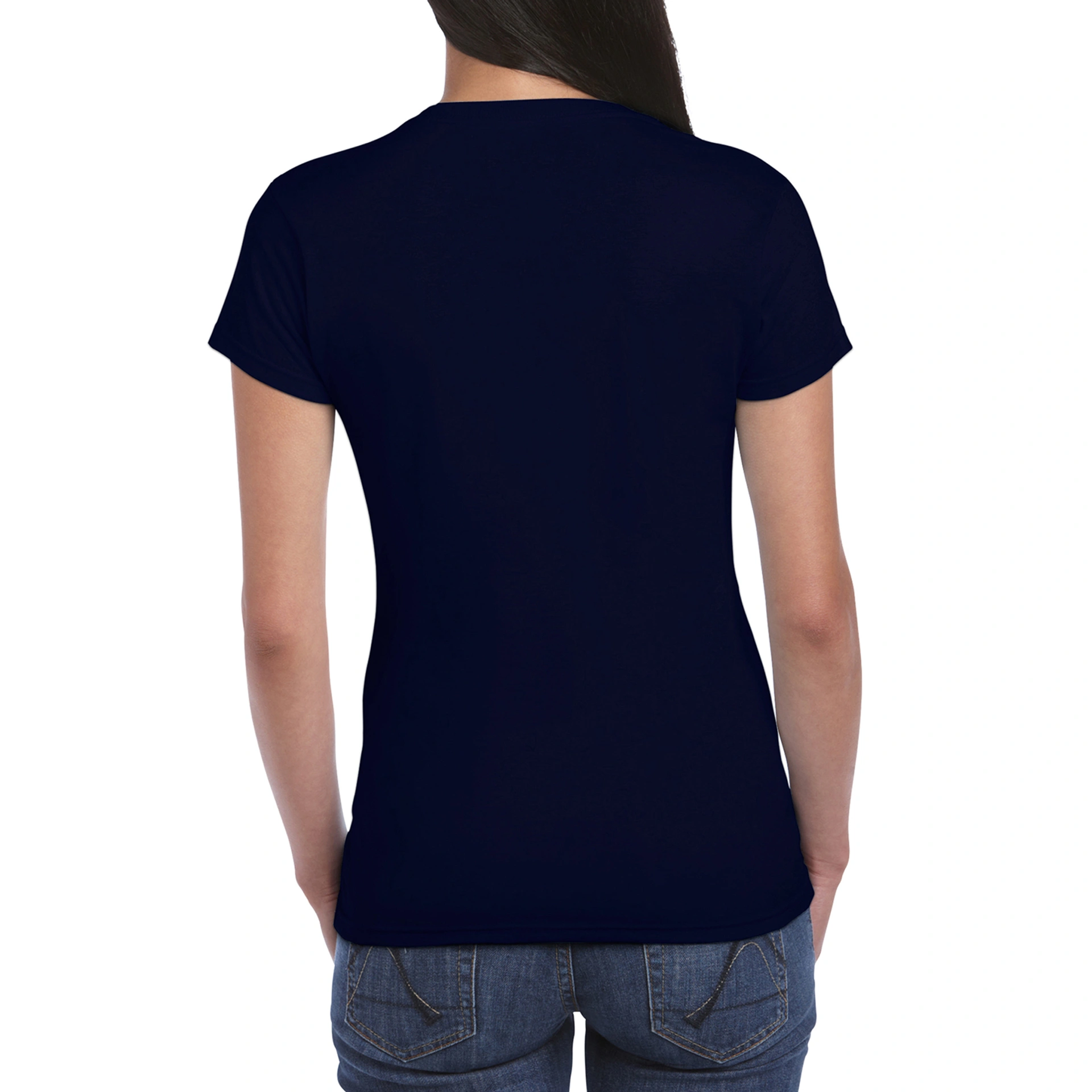Футболка жіноча SoftStyle 153 - navy / 2XL