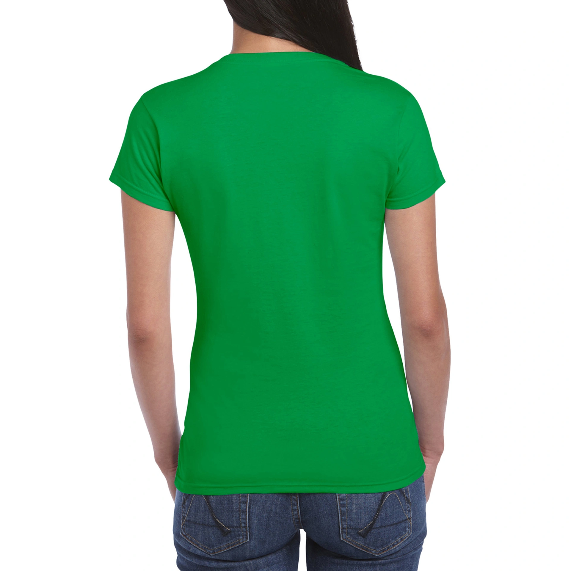 Футболка жіноча SoftStyle 153 - irish green / 2XL
