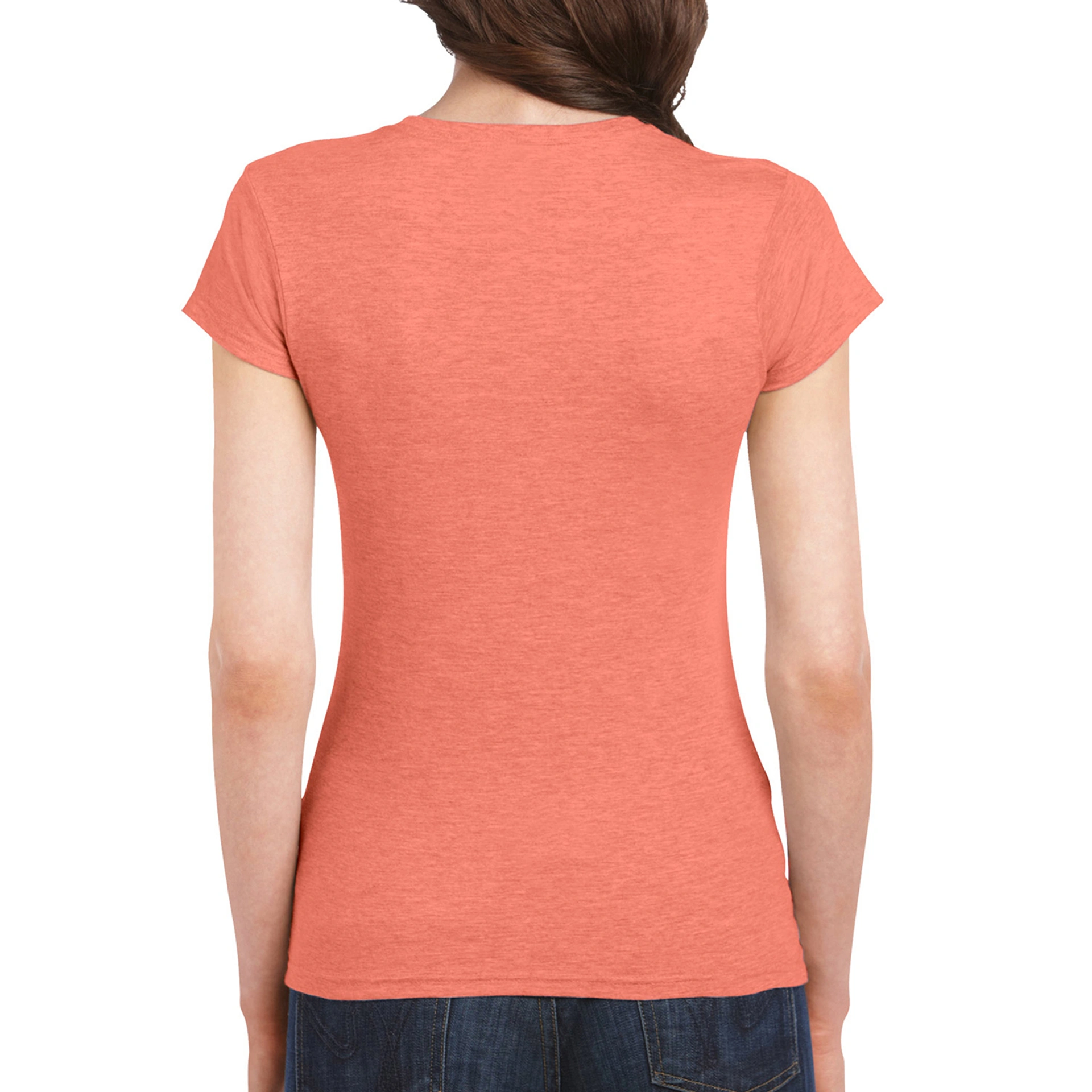 Футболка жіноча SoftStyle 153 - heather orange / 2XL