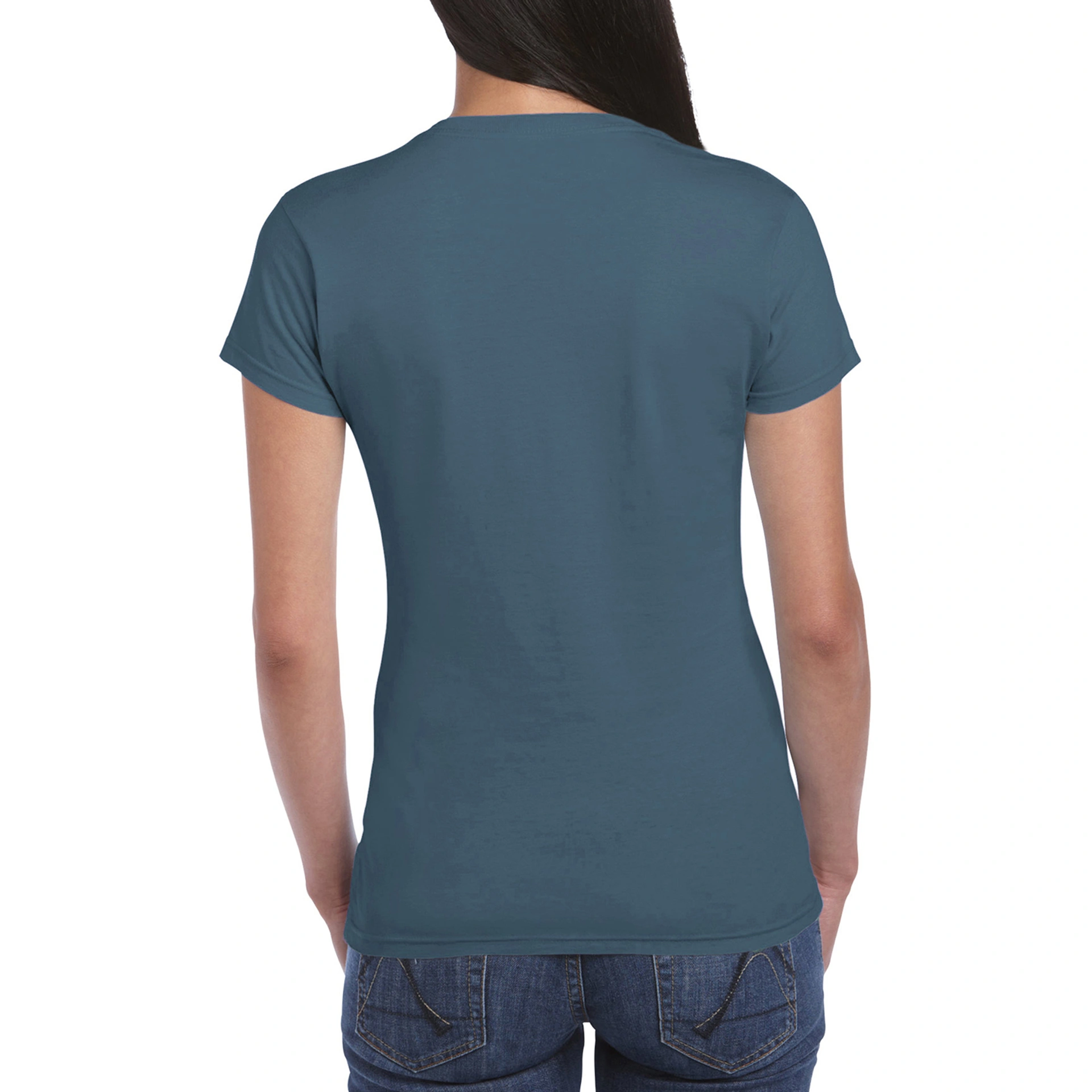 Футболка жіноча SoftStyle 153 - indigo blue / 2XL