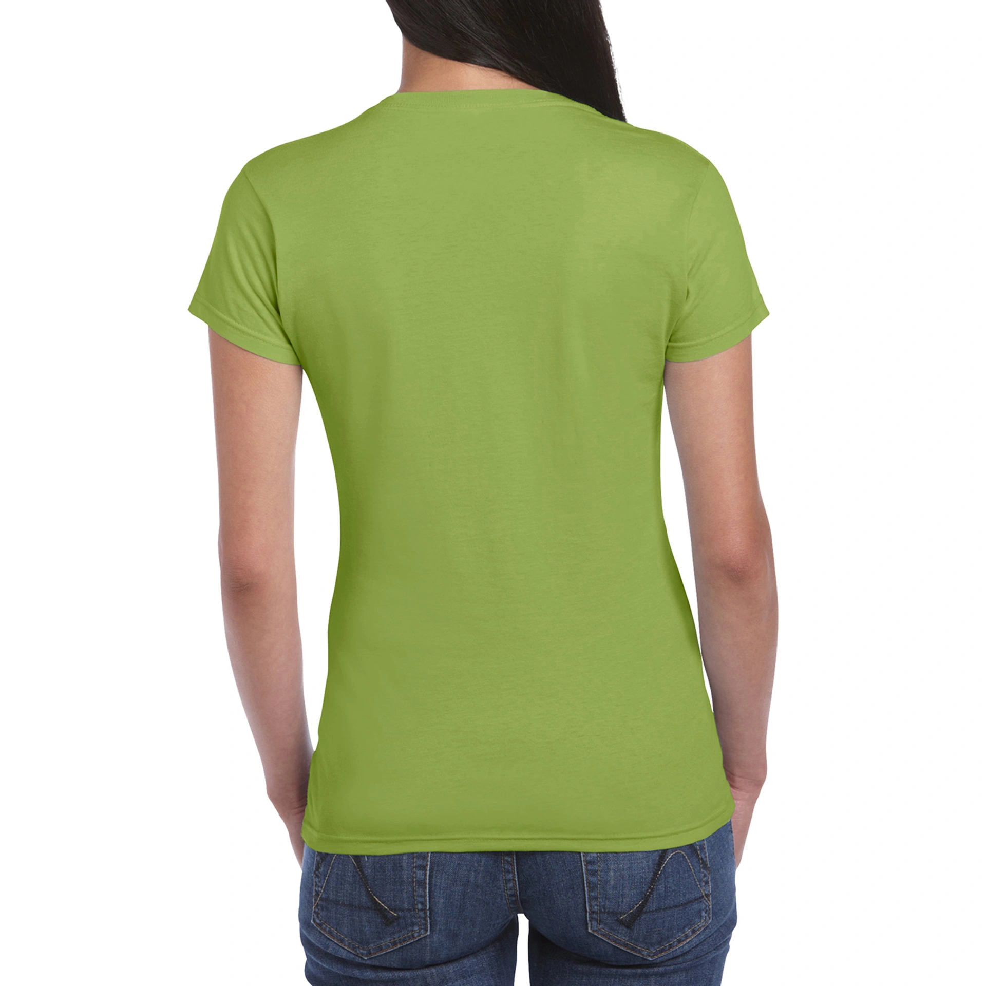 Футболка жіноча SoftStyle 153 - kiwi / 2XL