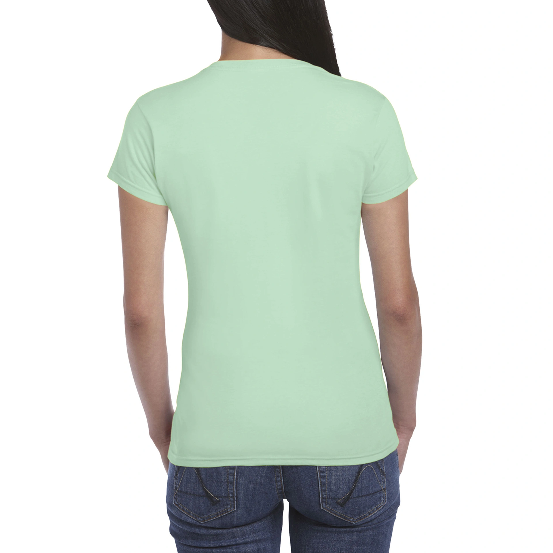 Футболка жіноча SoftStyle 153 - mint green / 2XL