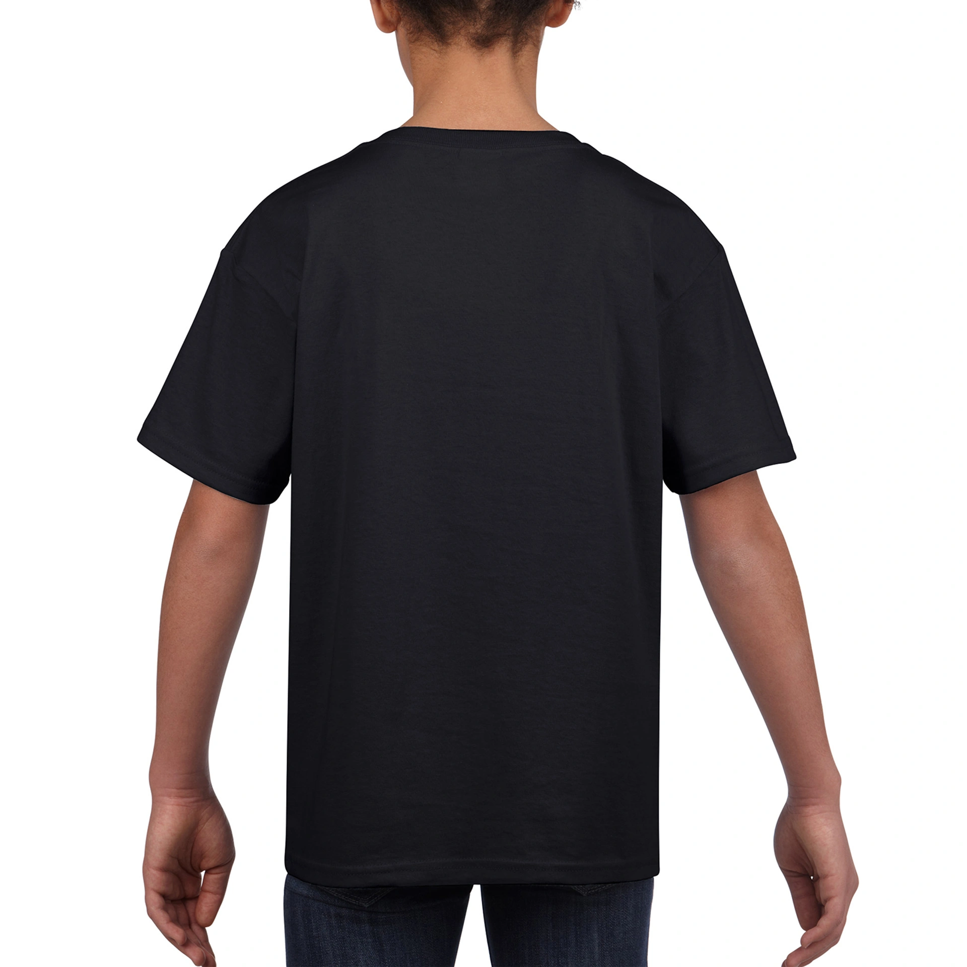 Футболка дитяча SoftStyle JN 153 - black / L