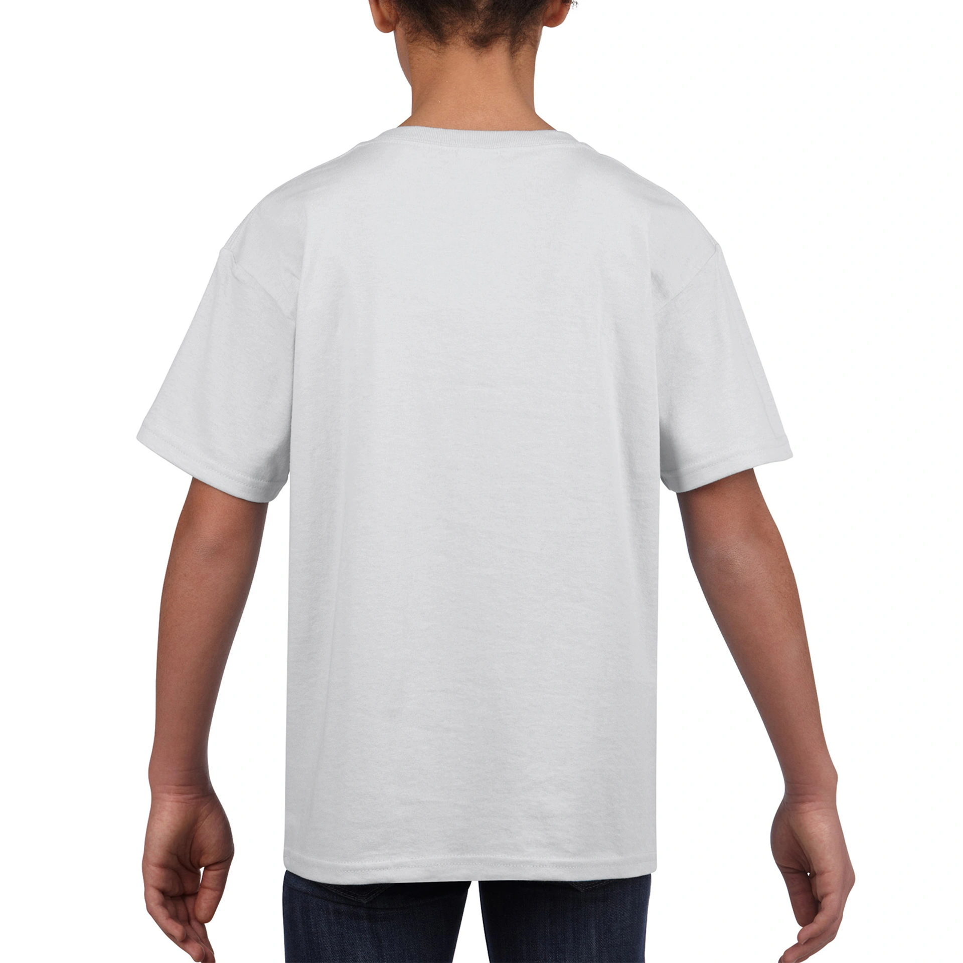 Футболка дитяча SoftStyle JN 153 - white / L