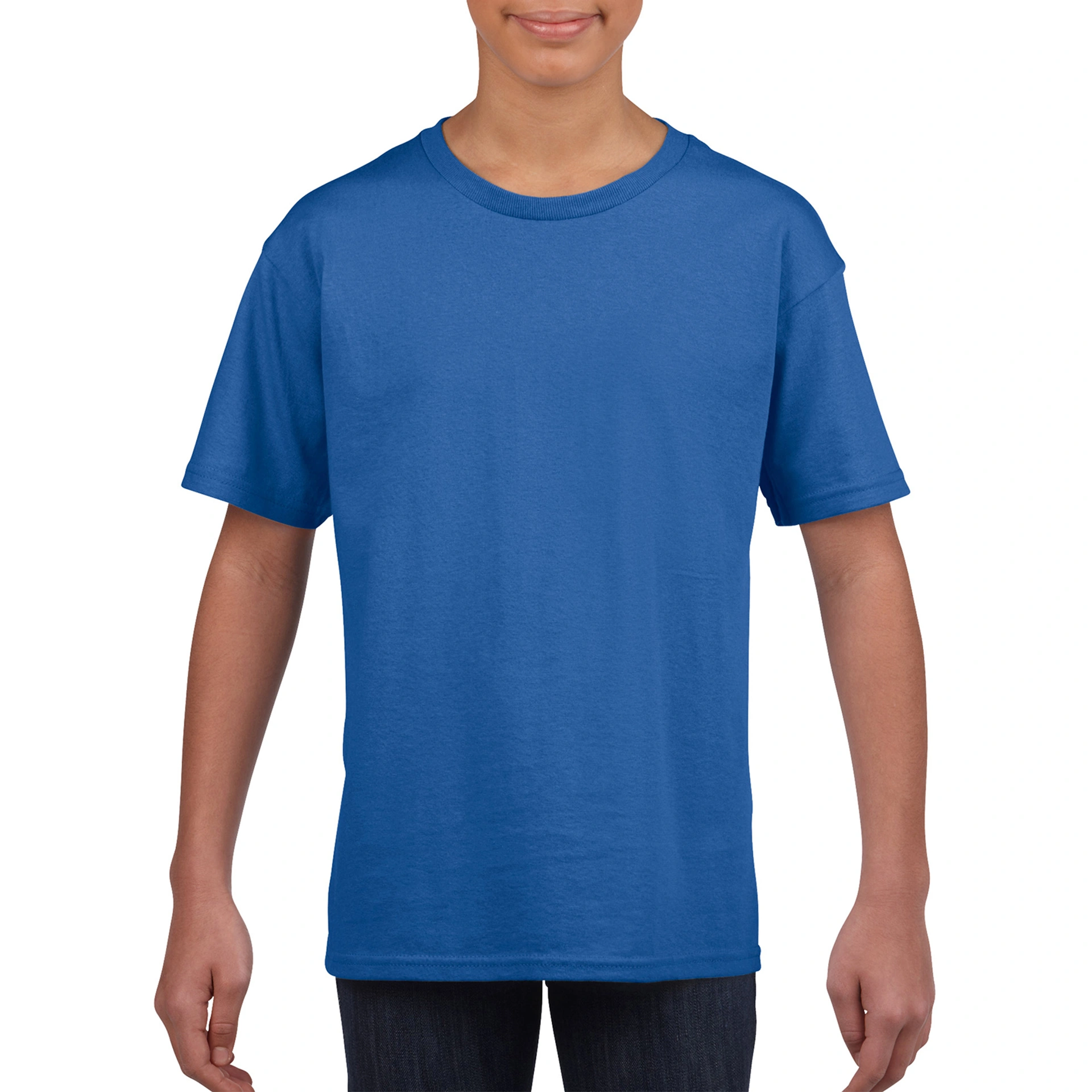 Футболка дитяча SoftStyle JN 153 - royal / L