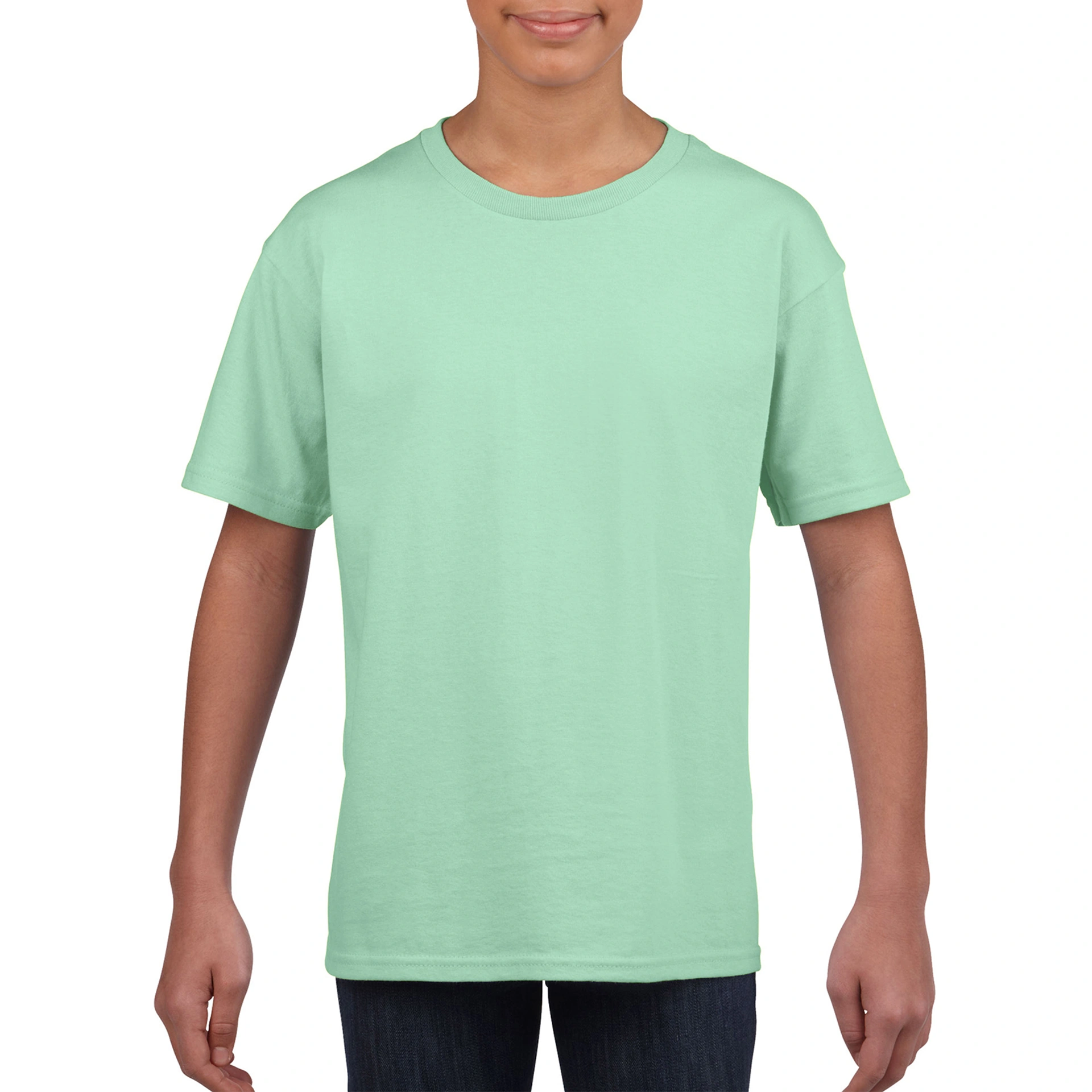 Футболка дитяча SoftStyle JN 153 - mint green / L