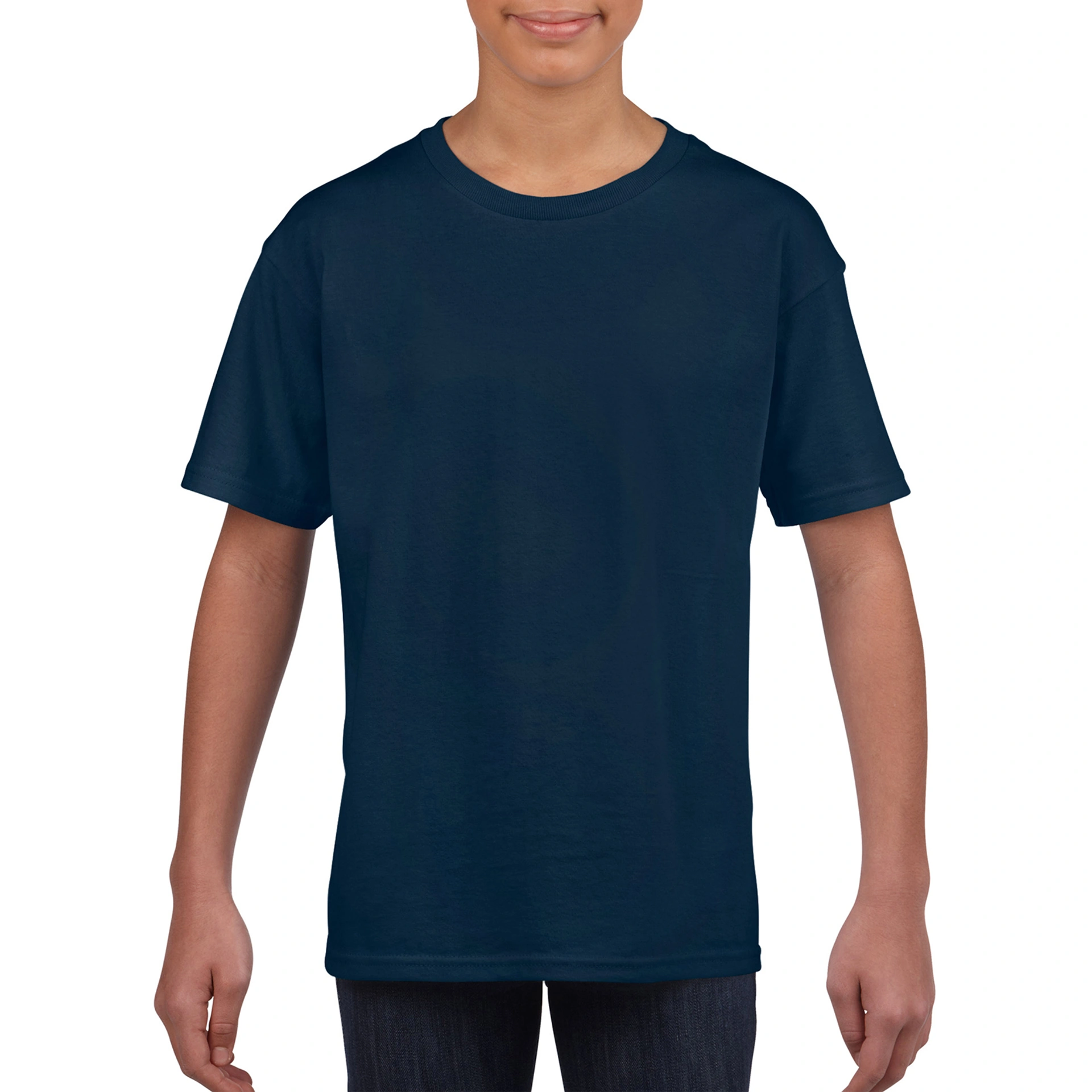 Футболка дитяча SoftStyle JN 153 - navy / L