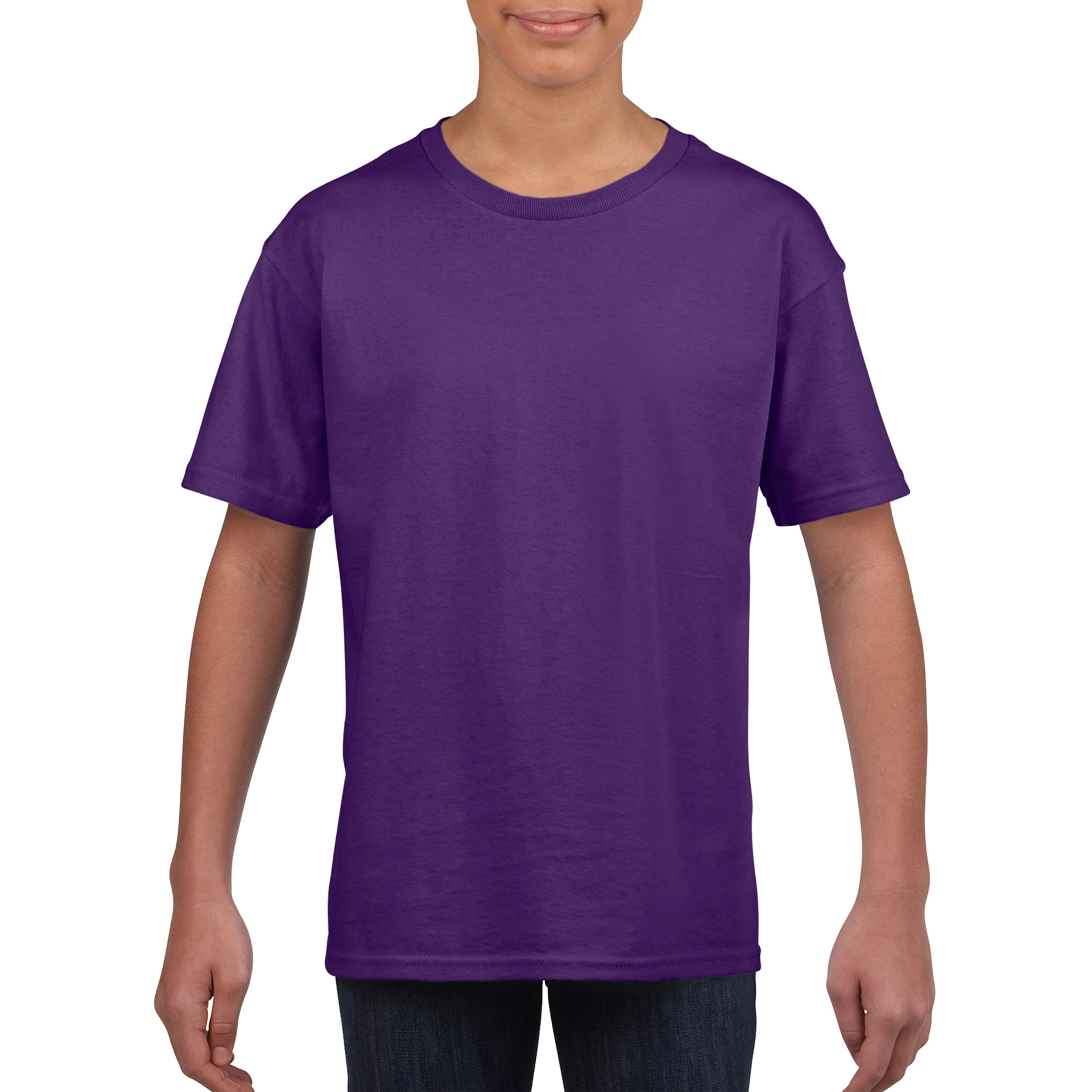 Футболка дитяча SoftStyle JN 153 - purple / L