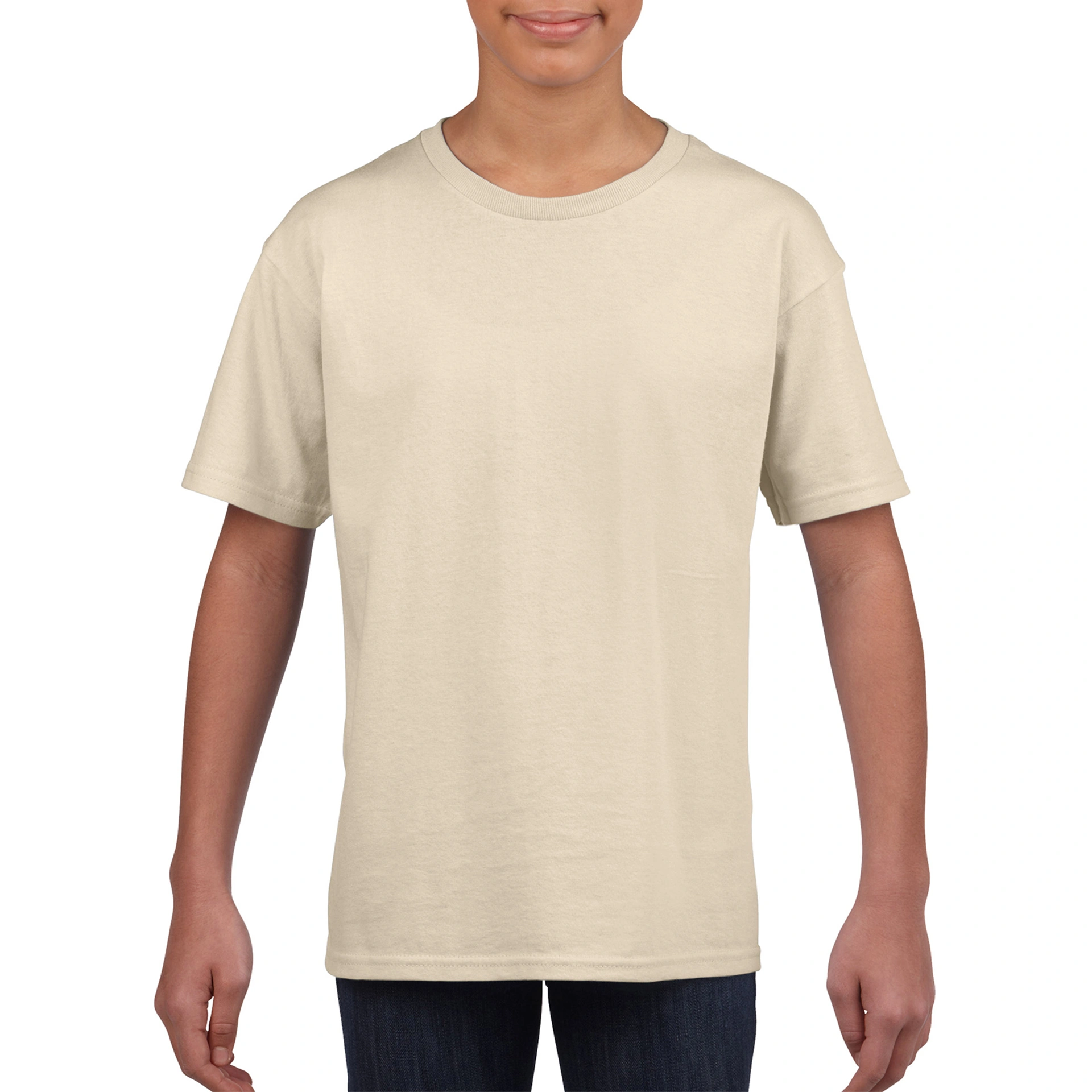 Футболка дитяча SoftStyle JN 153 - sand / L