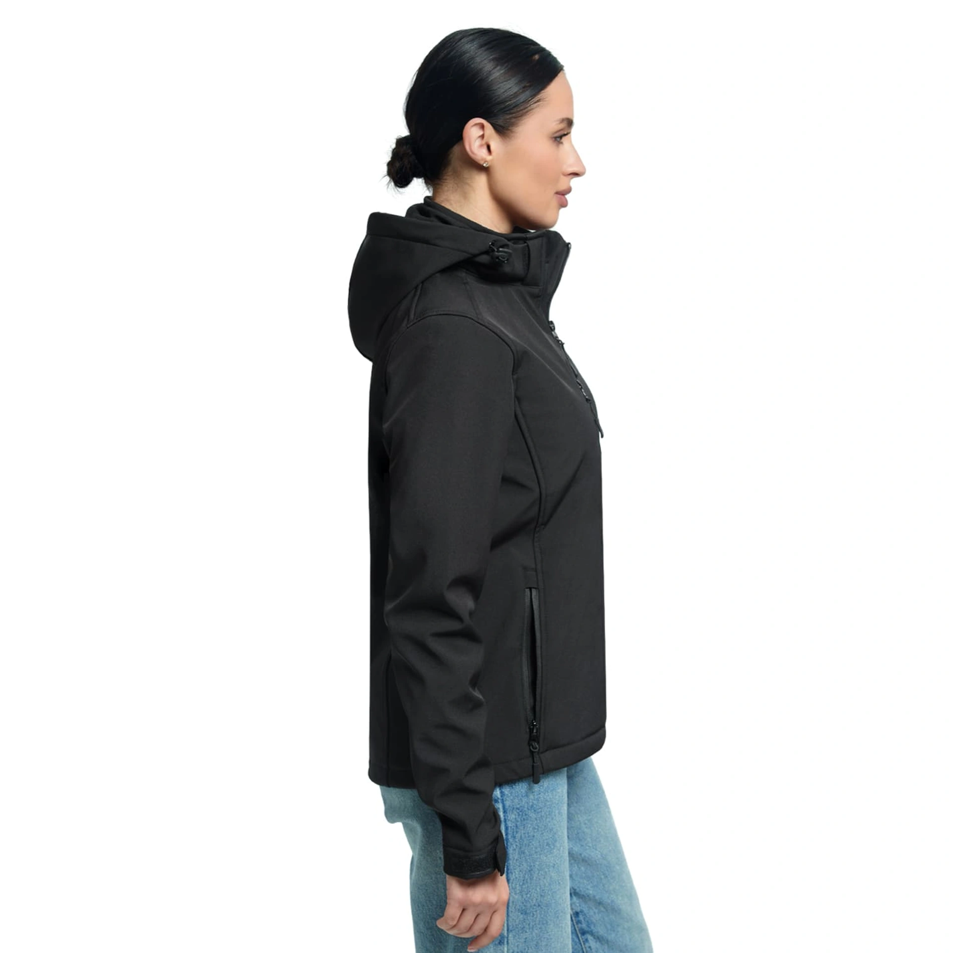 Куртка софтшелл жіноча Alpina, TM Floyd - чорний / 2XL