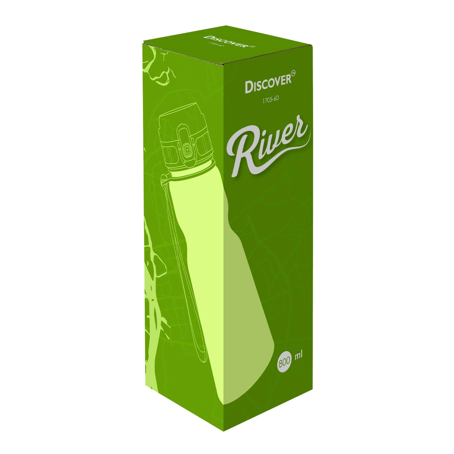 Пляшка для пиття River, TM Discover - світло-зелений