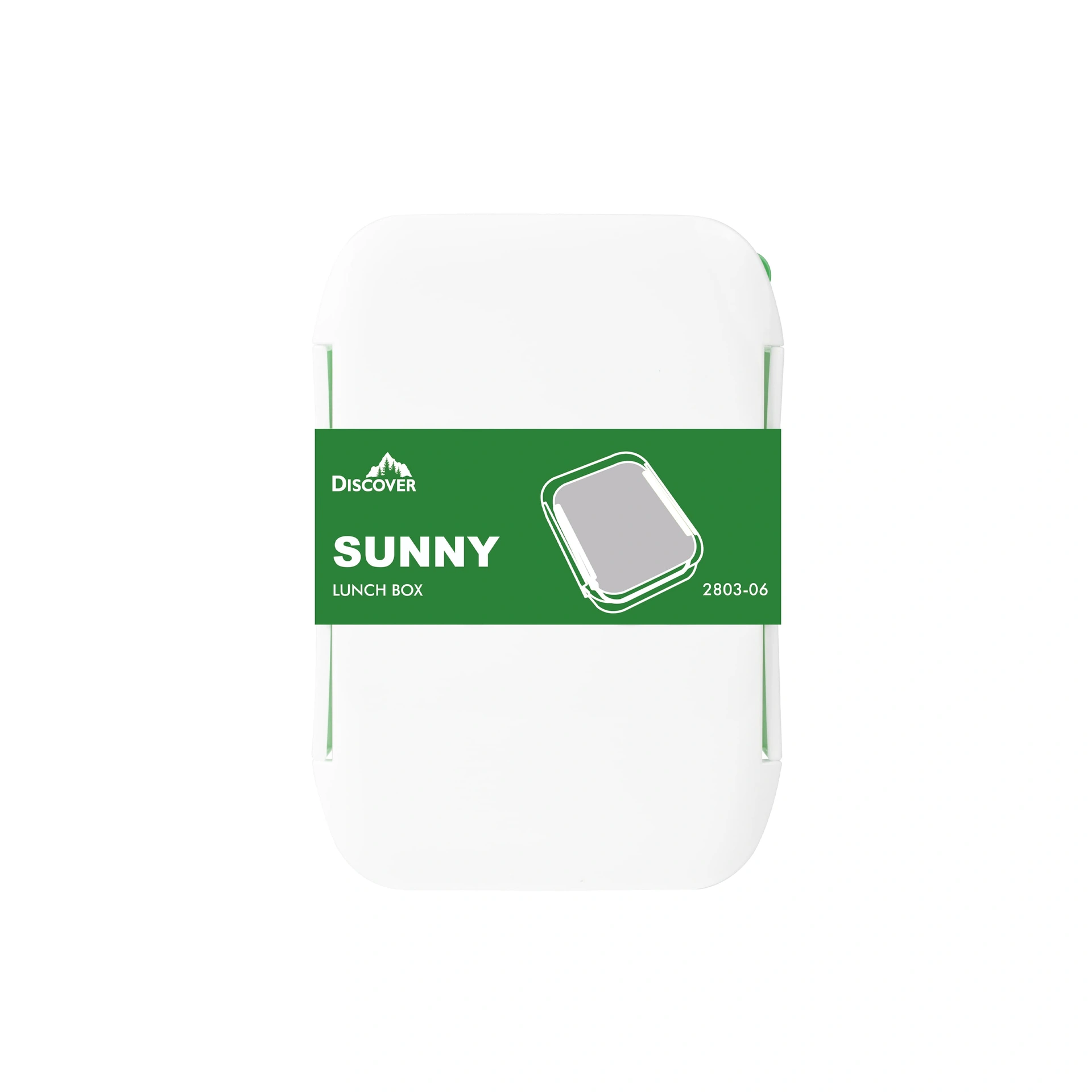 Ланч бокс Sunny, TM Discover - зелений