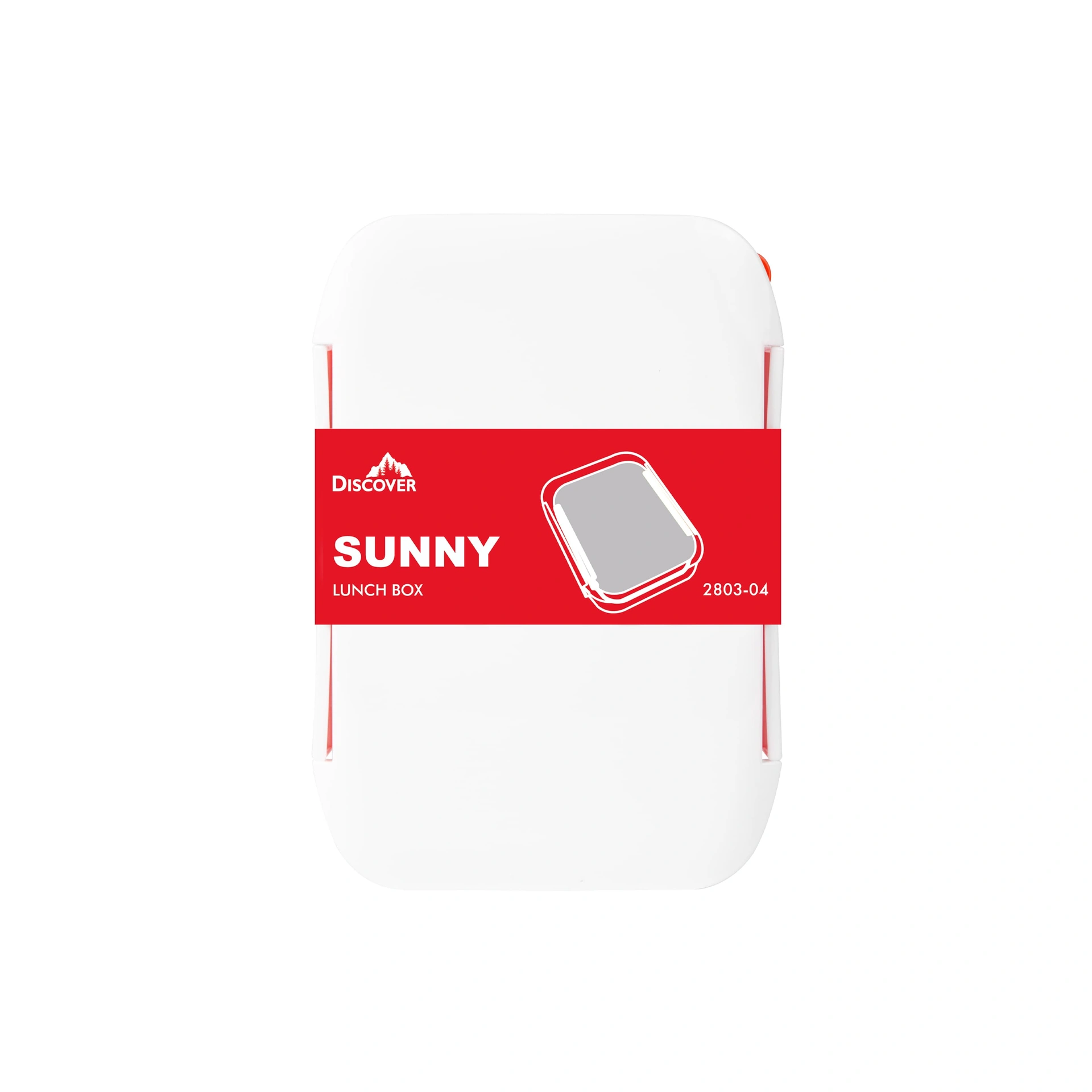 Ланч бокс Sunny, TM Discover - червоний