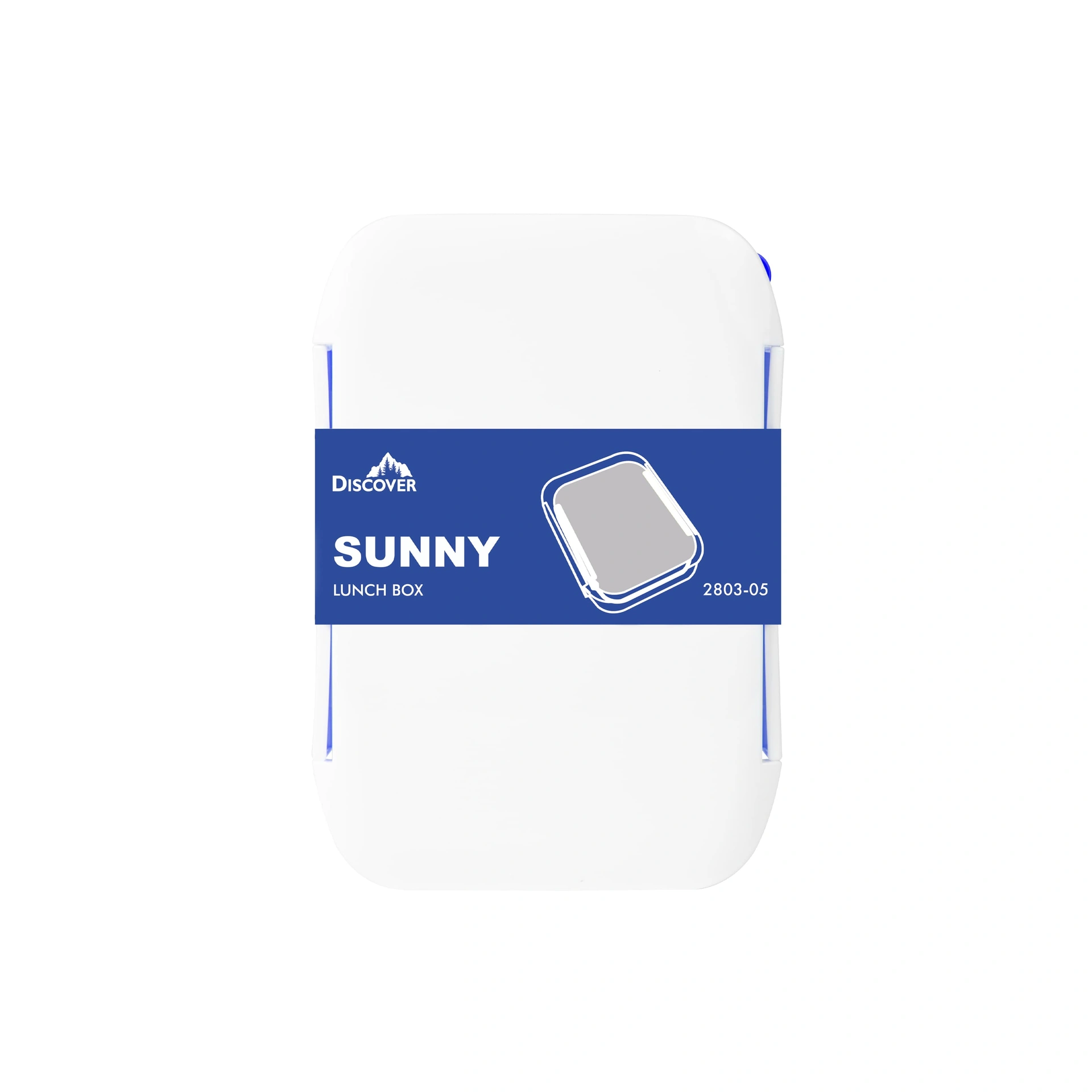 Ланч бокс Sunny, TM Discover - синій
