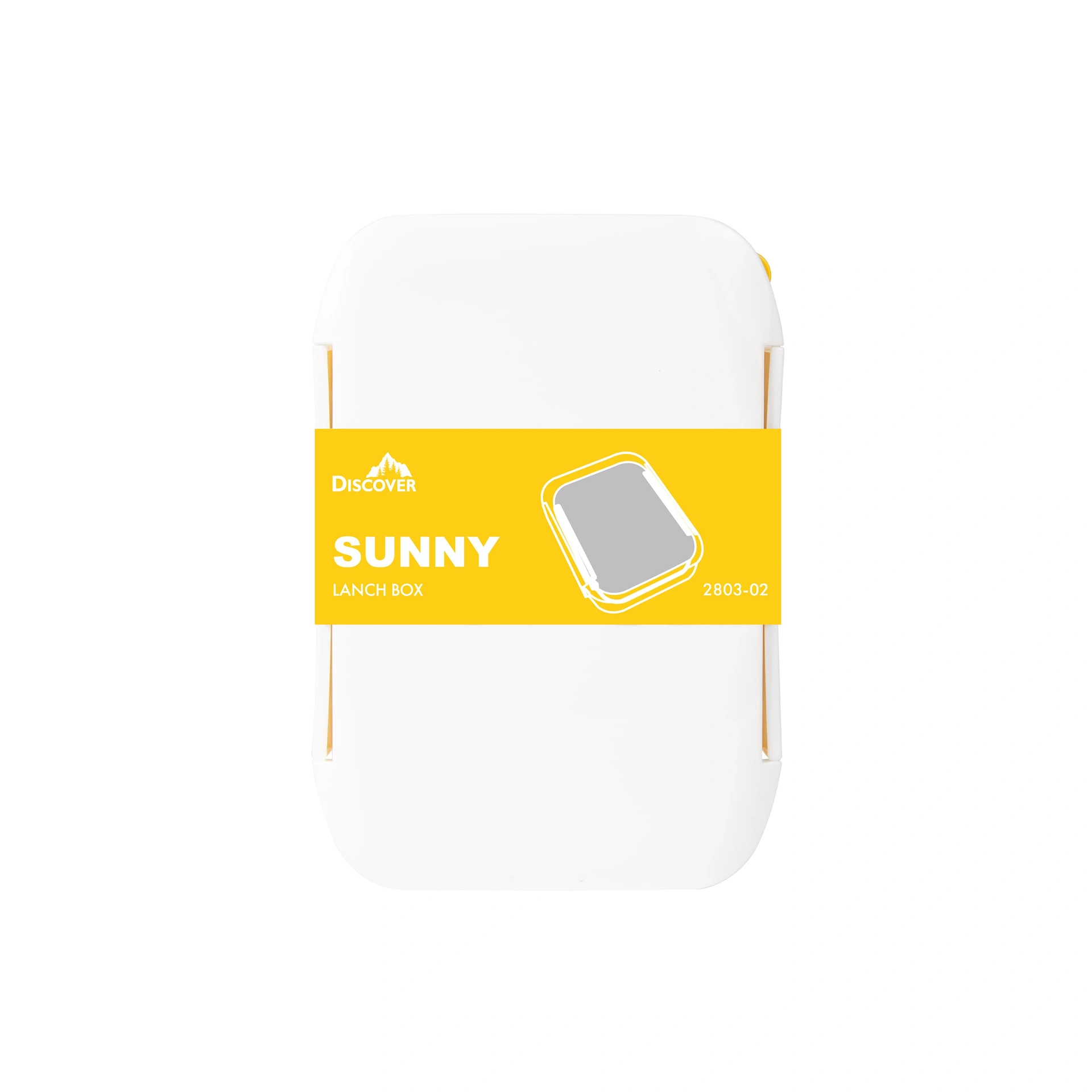 Ланч бокс Sunny, TM Discover - жовтий