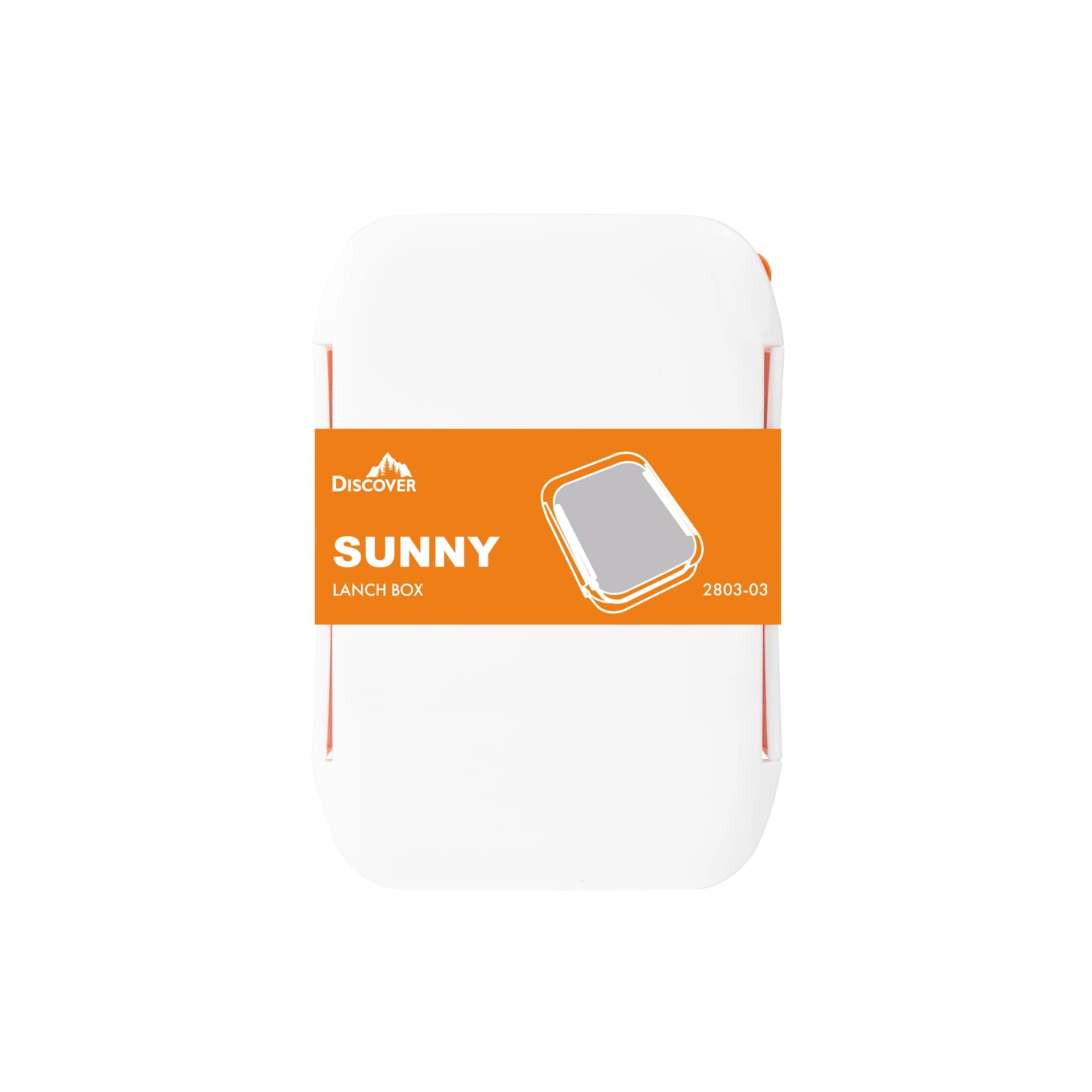Ланч бокс Sunny, TM Discover - помаранчевий