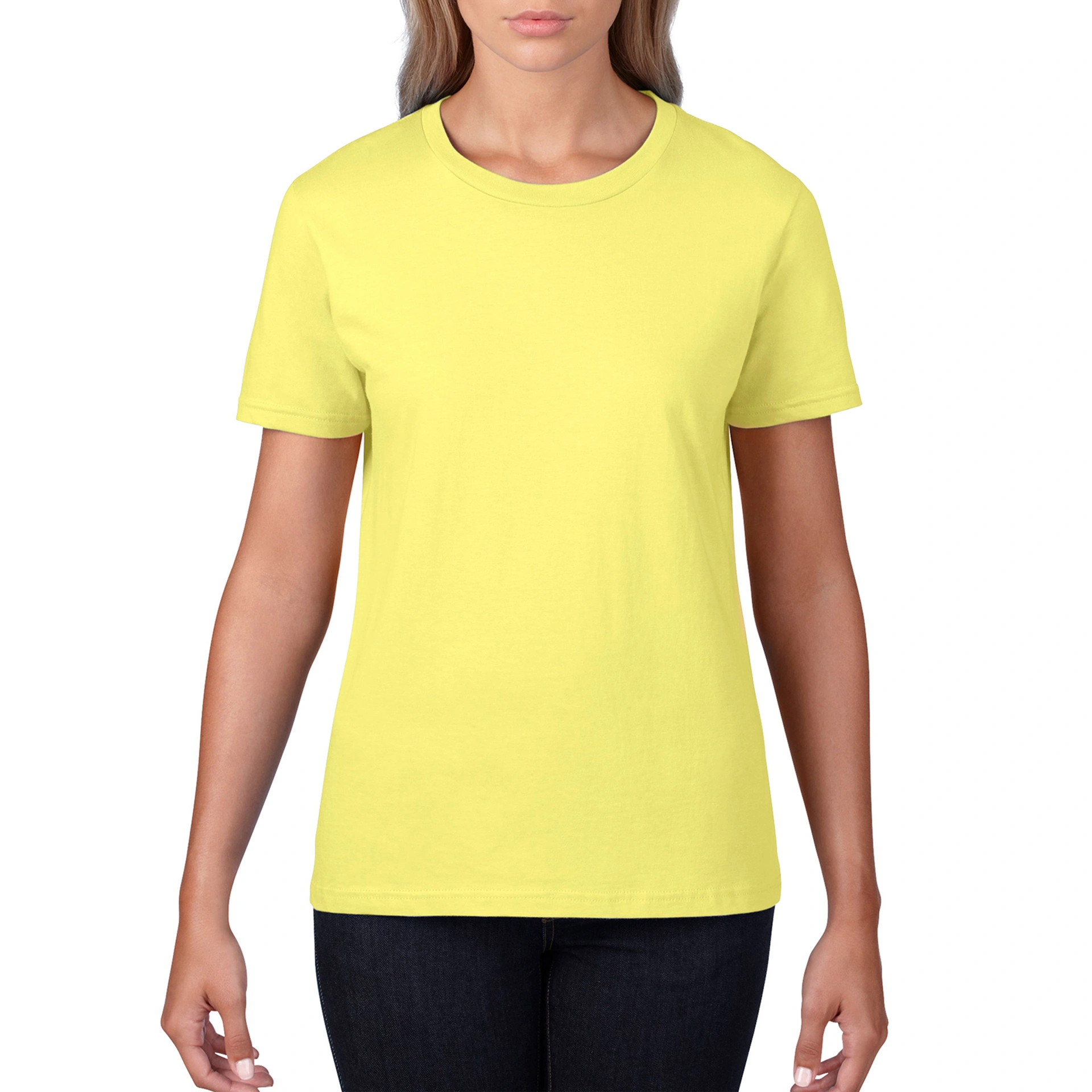 Футболка жіноча Premium Cotton 185 - cornsilk / 2XL