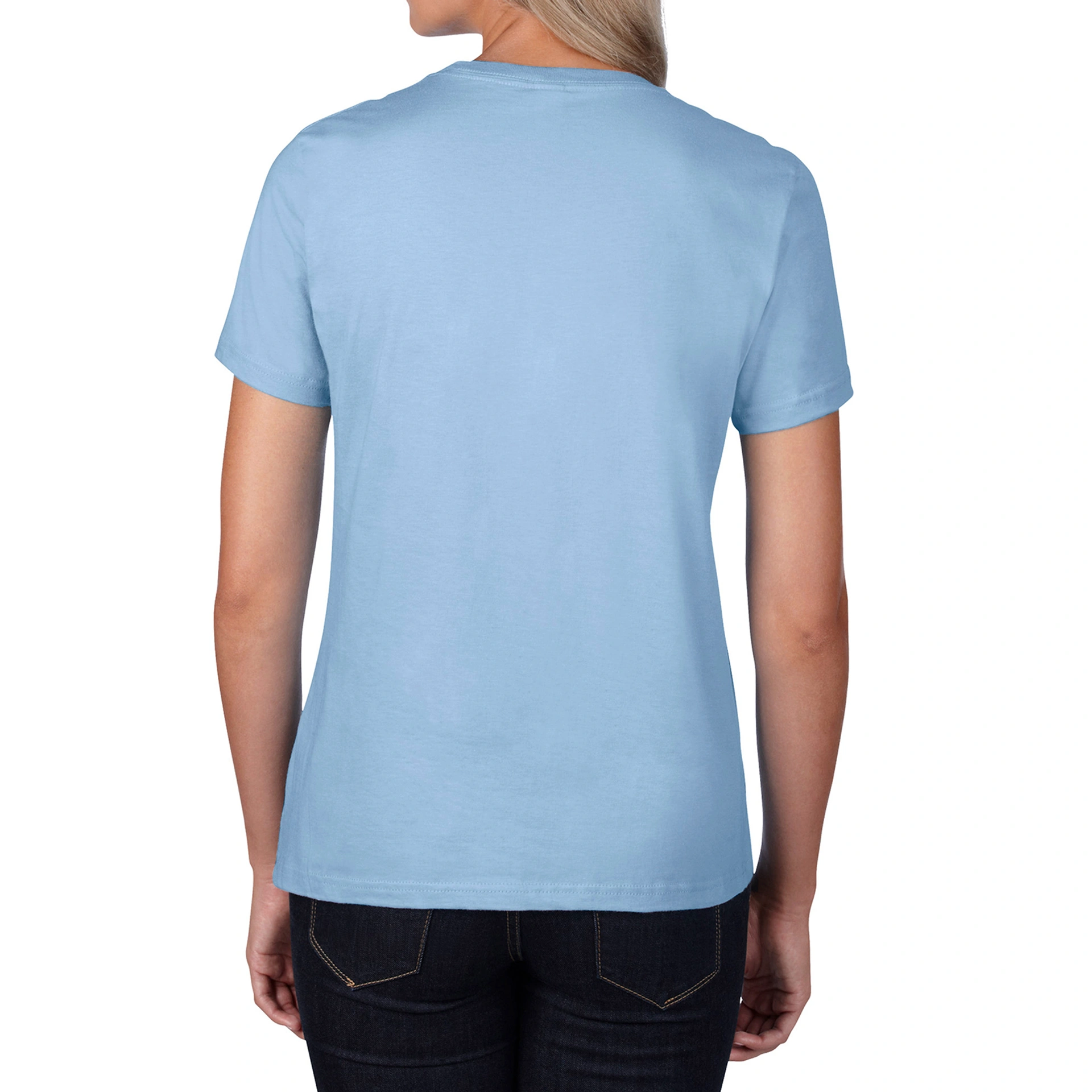 Футболка жіноча Premium Cotton 185 - light blue / 2XL