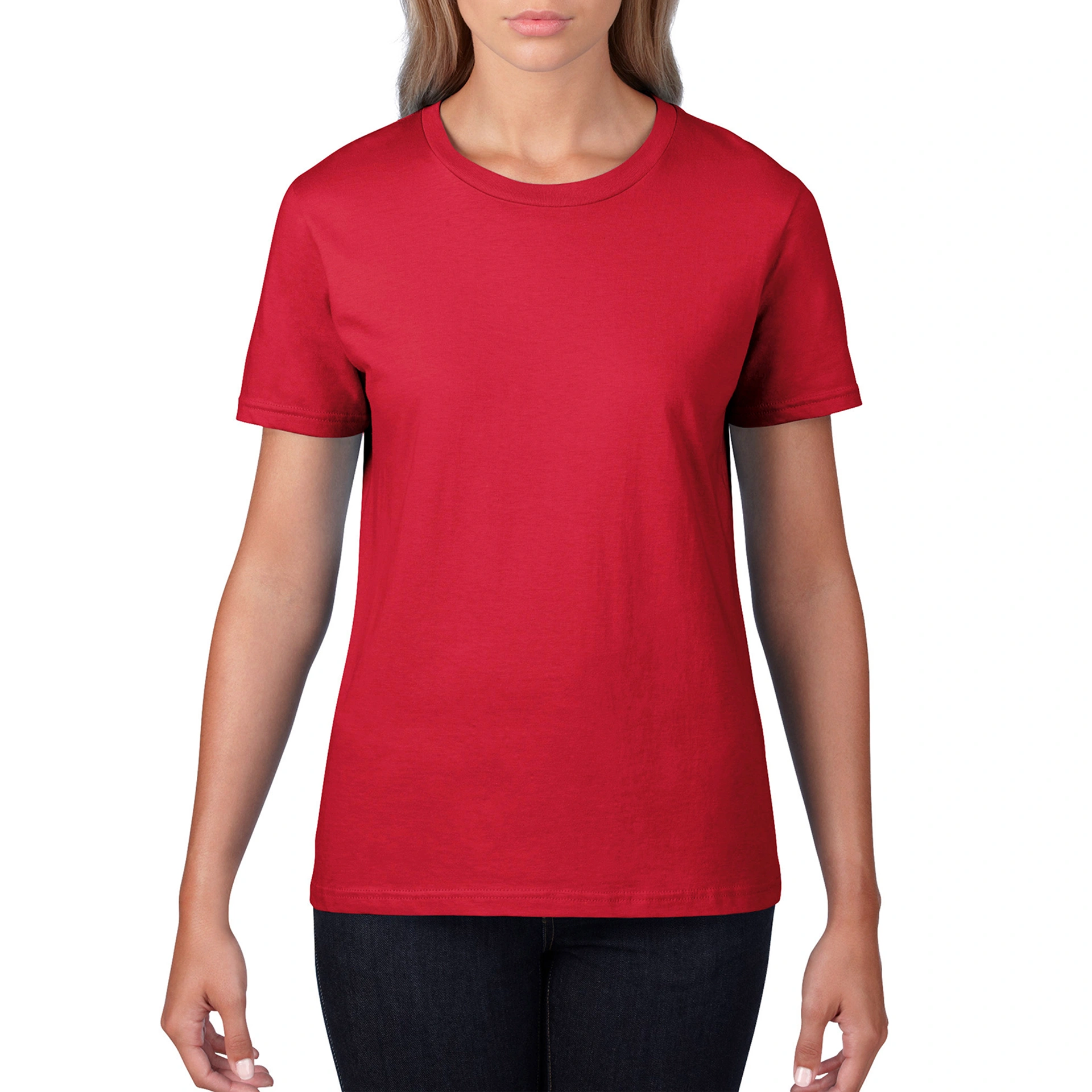 Футболка жіноча Premium Cotton 185 - red / 2XL