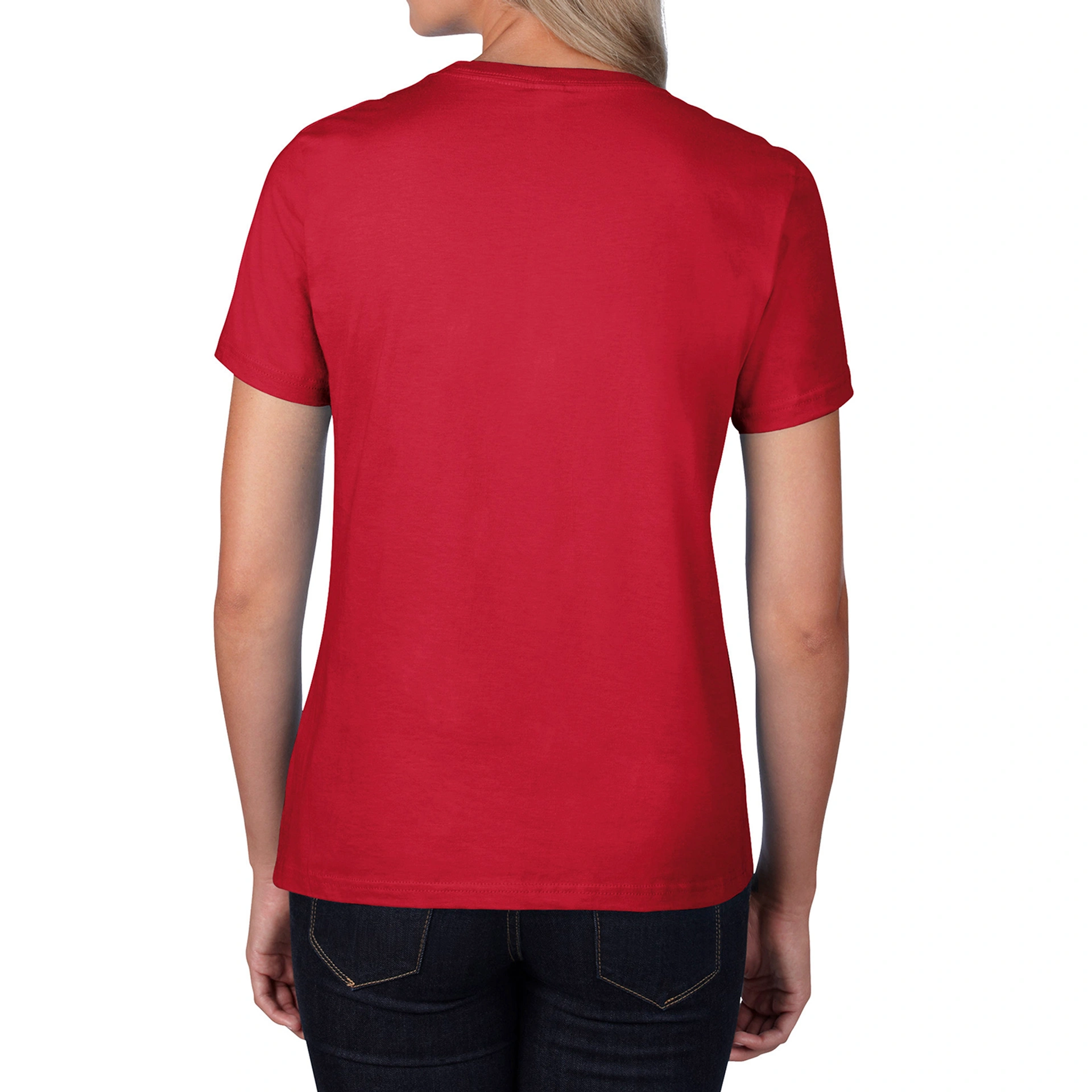 Футболка жіноча Premium Cotton 185 - red / 2XL