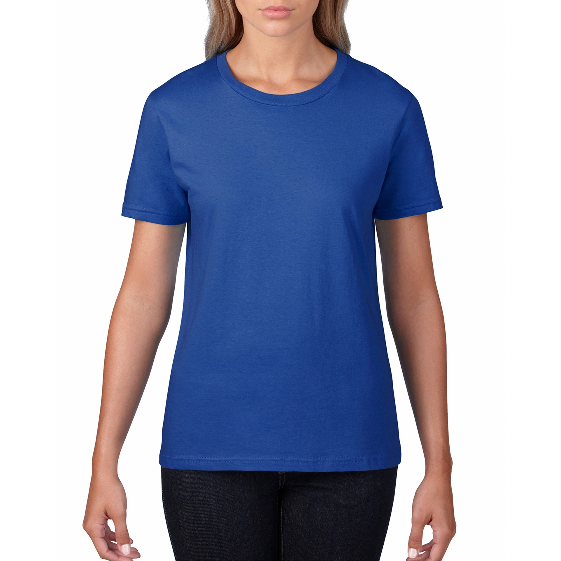 Футболка жіноча Premium Cotton 185 - royal / 2XL