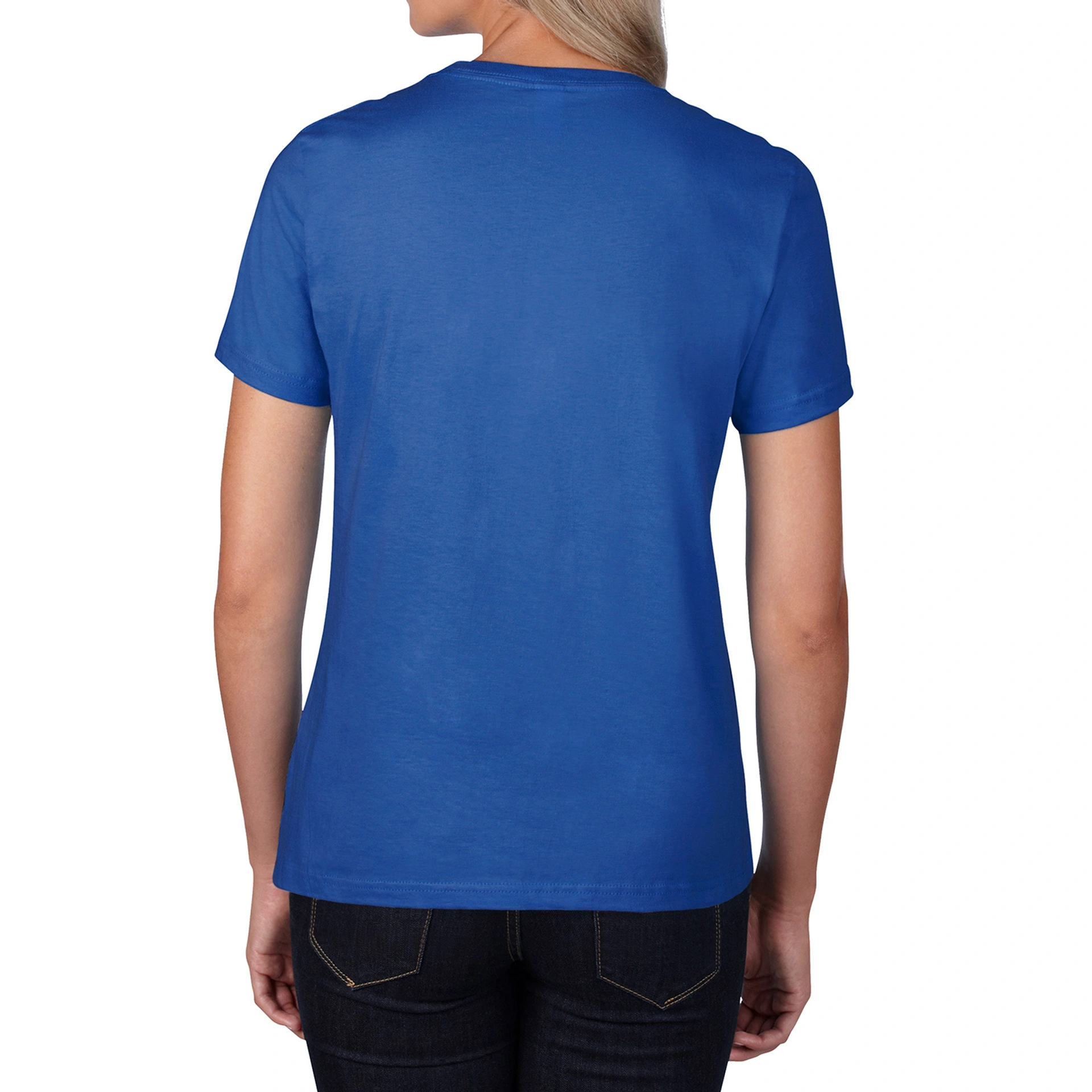 Футболка жіноча Premium Cotton 185 - royal / 2XL