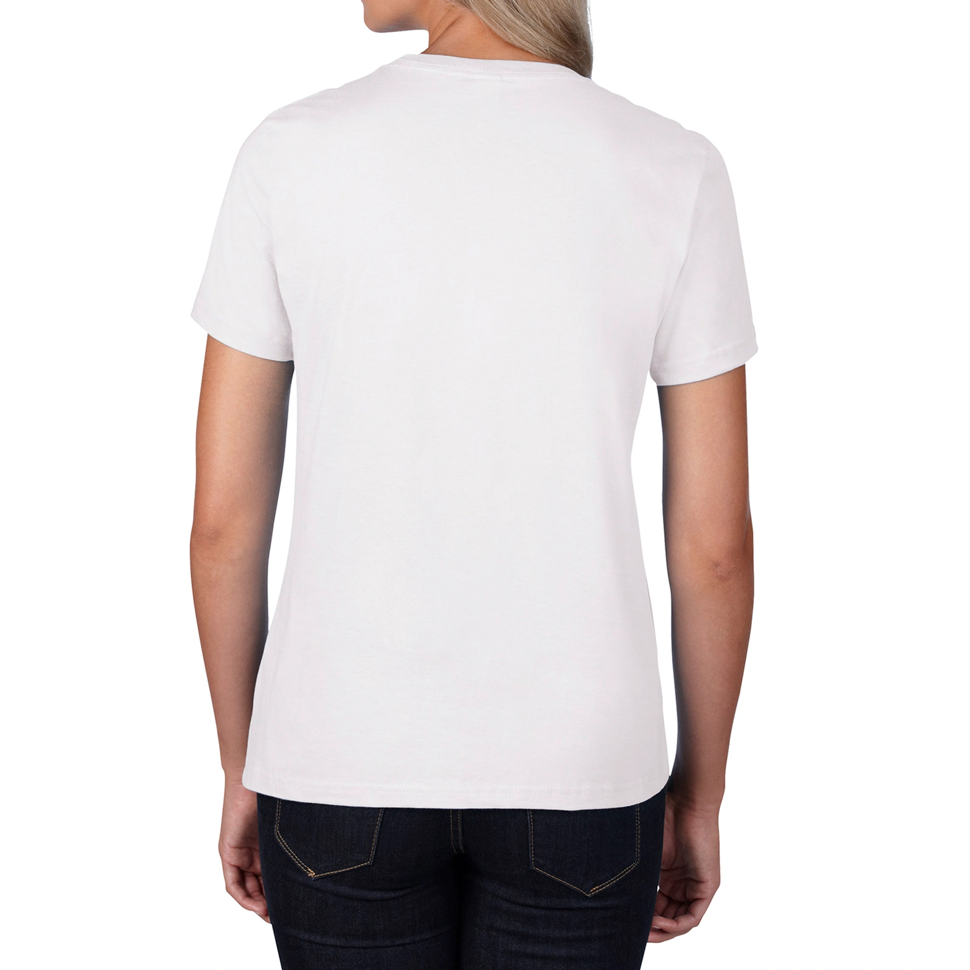 Футболка жіноча Premium Cotton 185 - white / 2XL