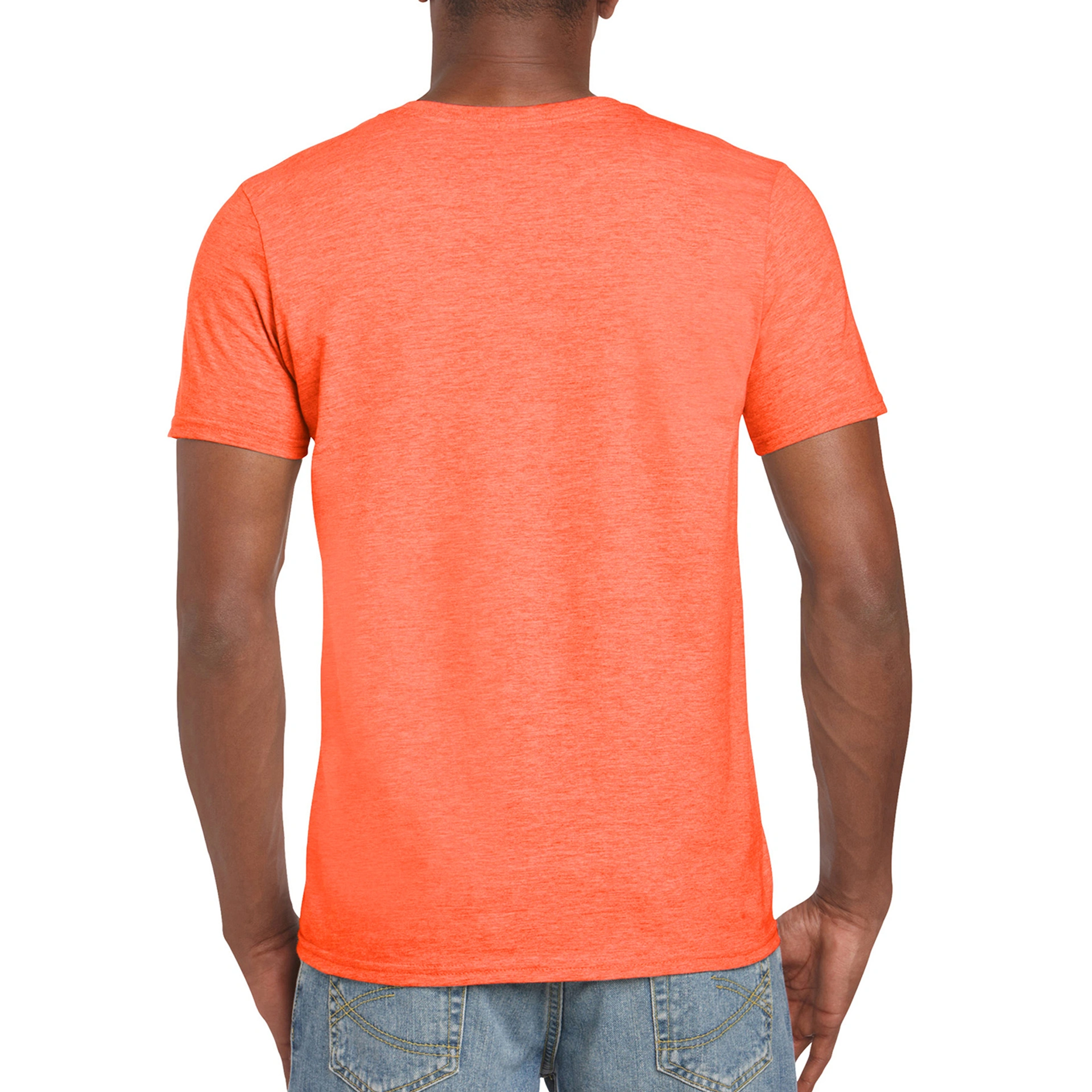 Футболка SoftStyle 153 - heather orange / 2XL