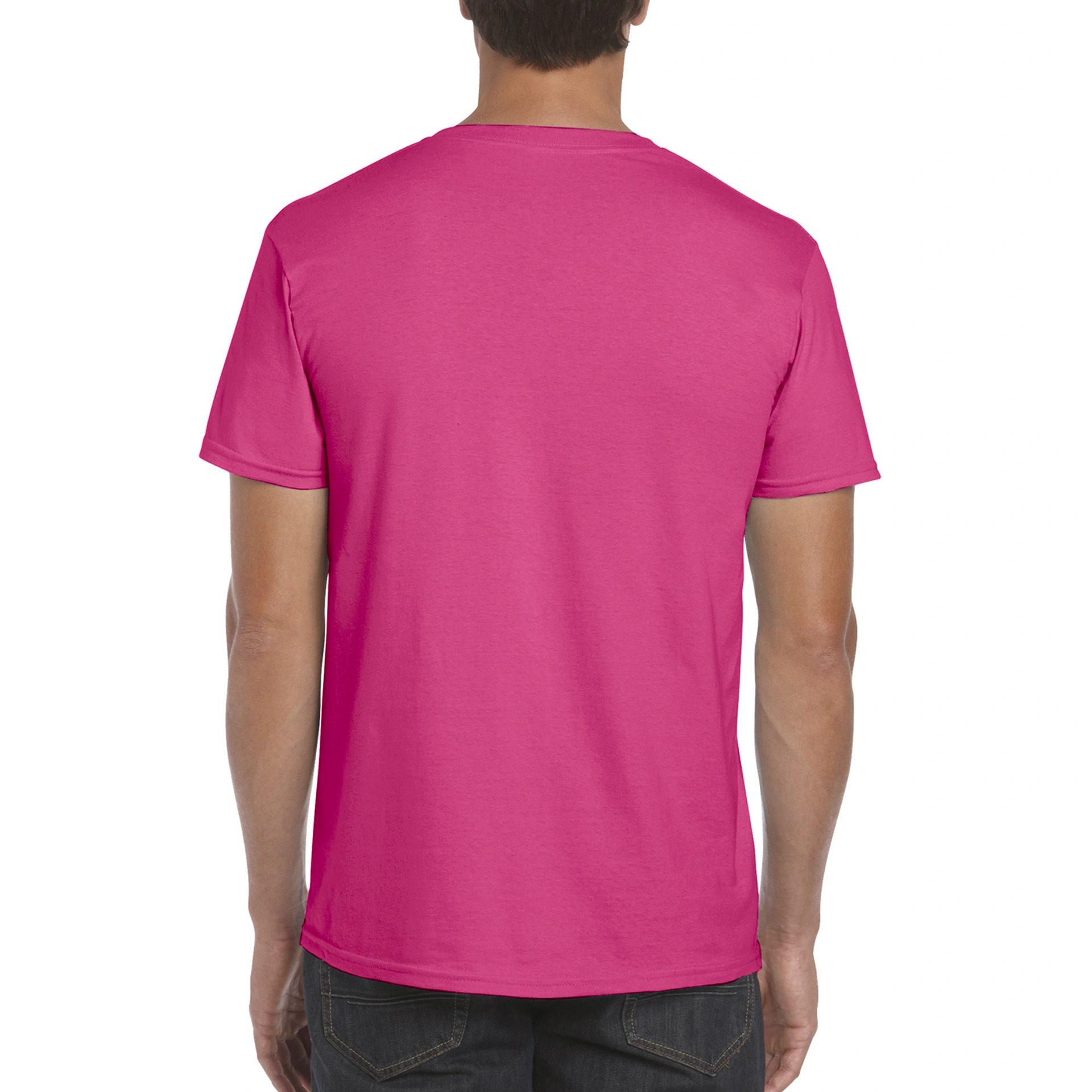 Футболка SoftStyle 153 - heliconia / 2XL