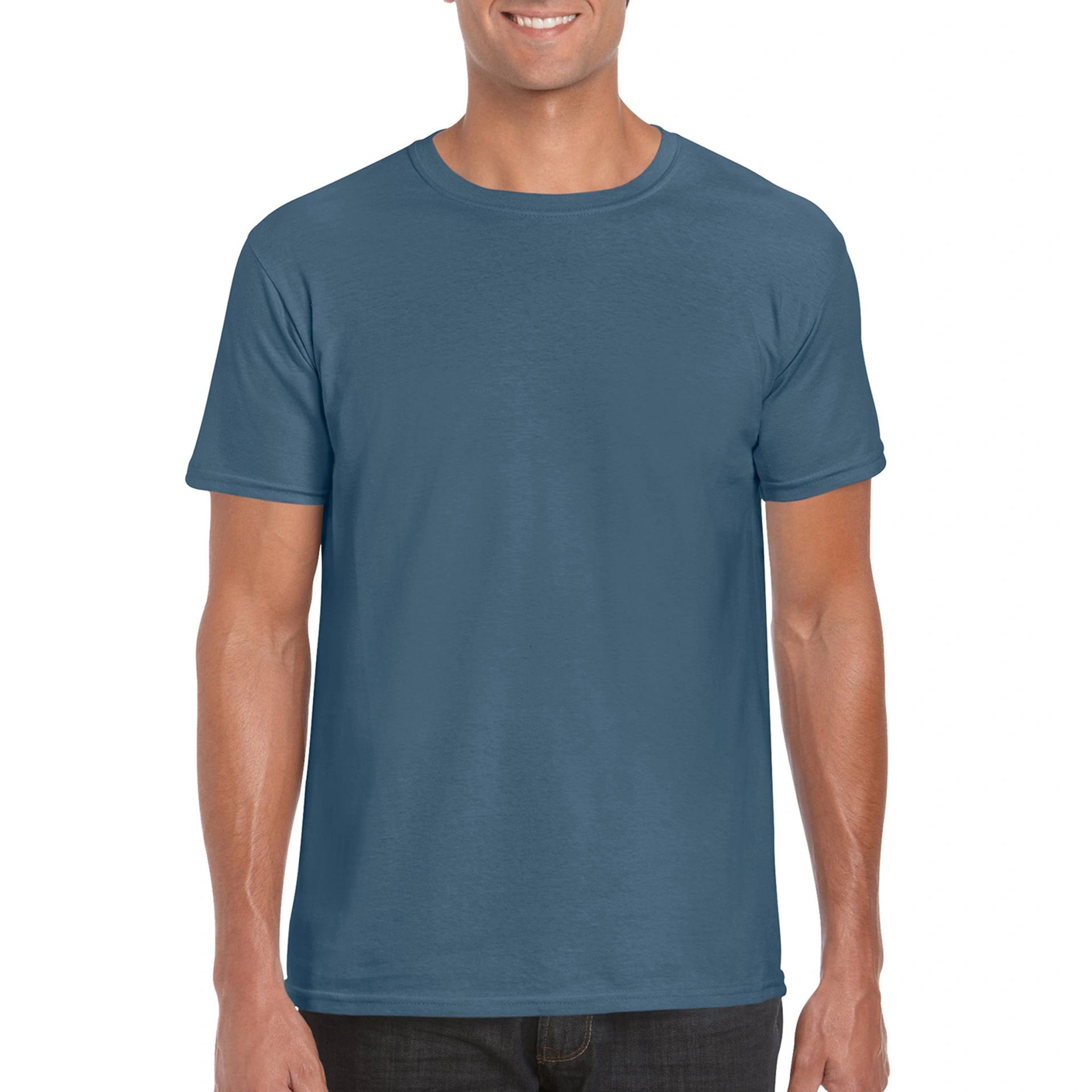 Футболка SoftStyle 153 - indigo blue / 2XL
